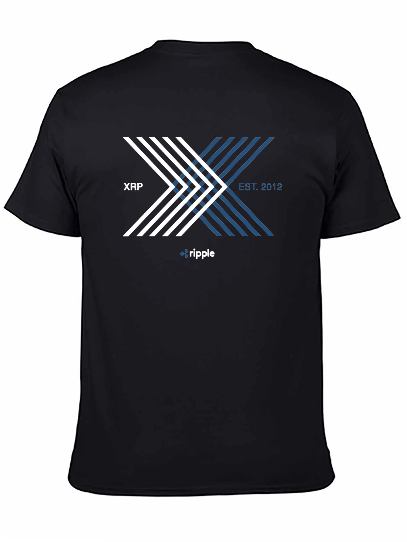 XRP Ripple Est. 2012 Black T-Shirt