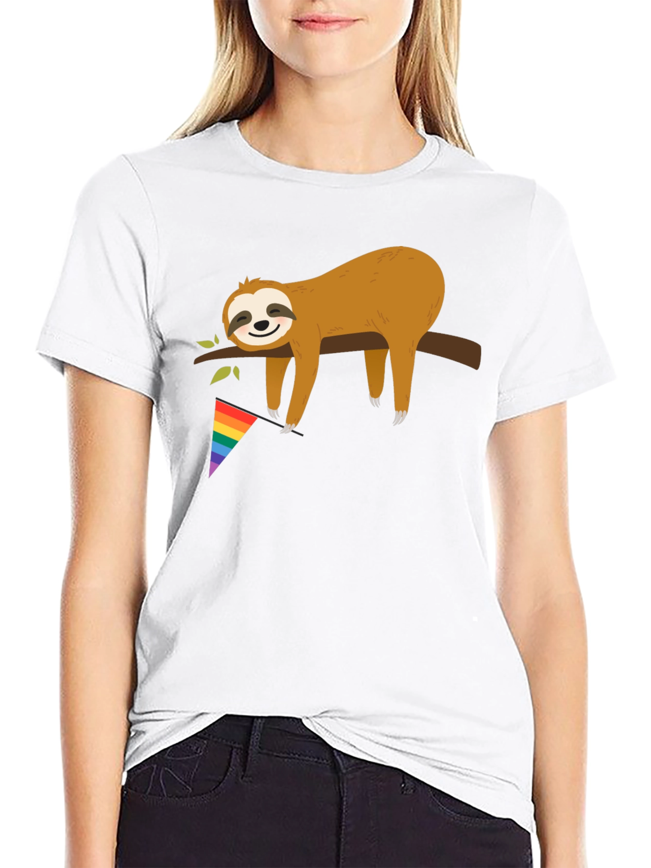 Sloth Pride T-Shirt - LGBT Support