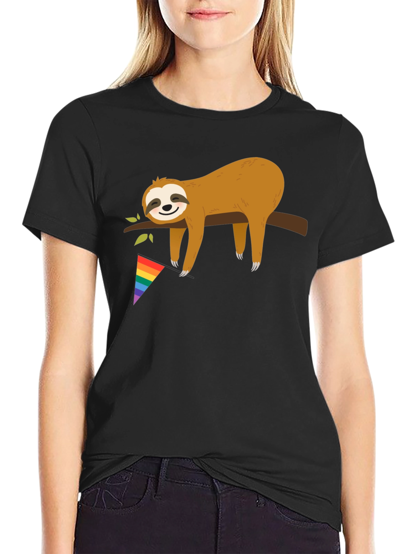 Sloth Pride T-Shirt - LGBT Support