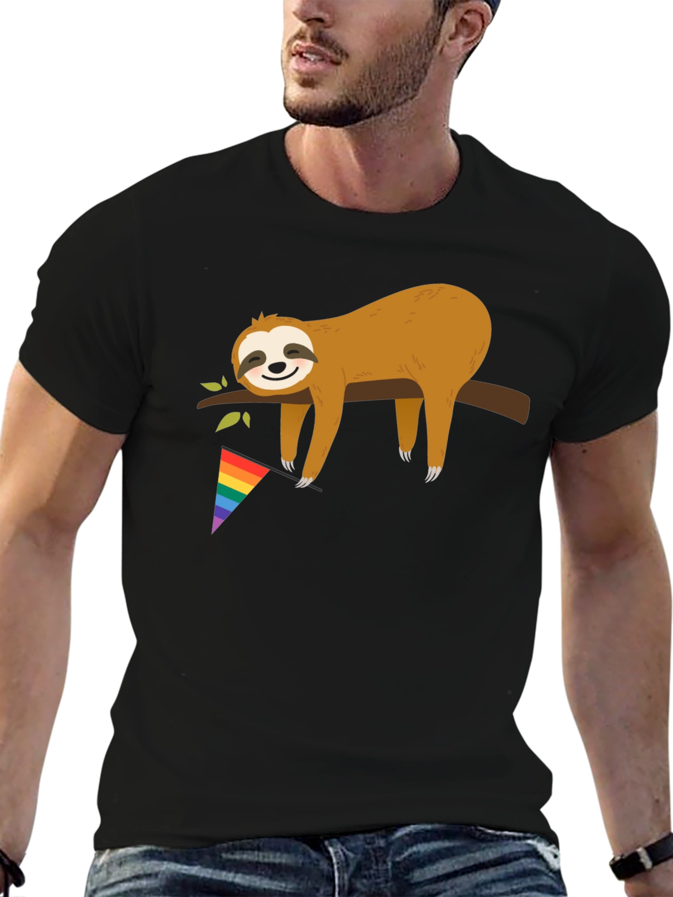Sloth Pride T-Shirt - LGBT Support