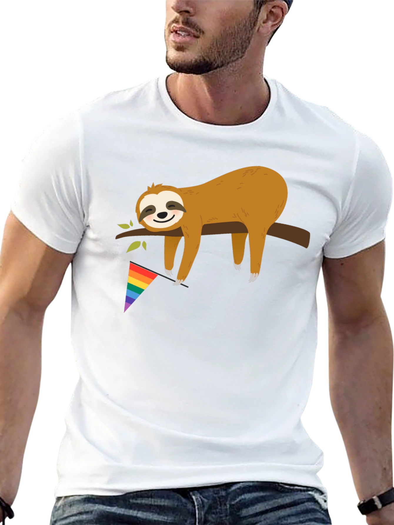 Sloth Pride T-Shirt - LGBT Support