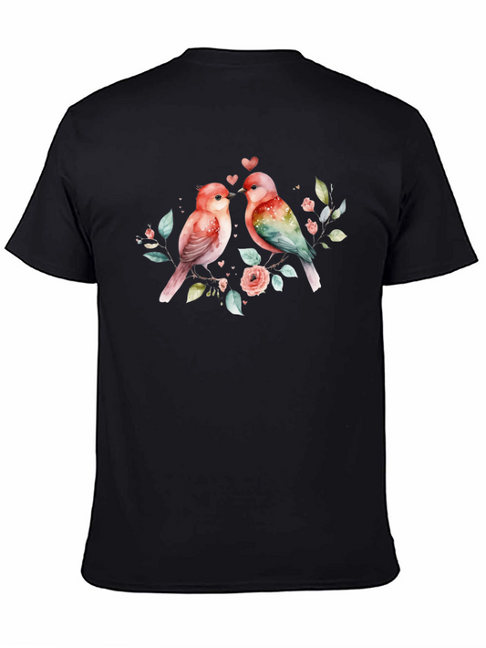 Birds in Love Graphic Tee