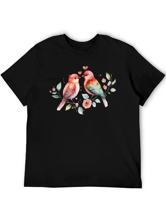 Birds in Love Graphic Tee