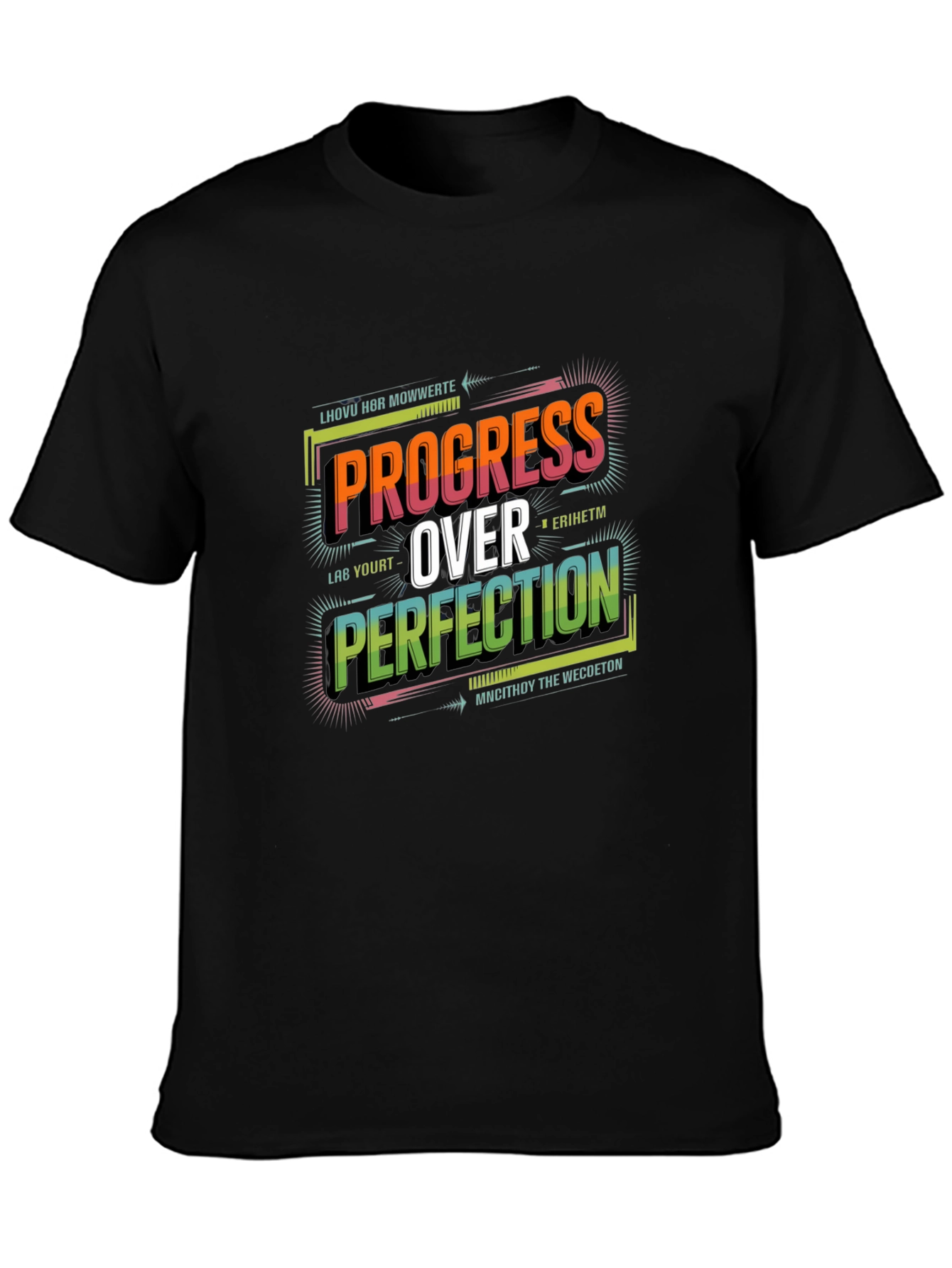 Progress Over Perfection Graphic T-Shirt