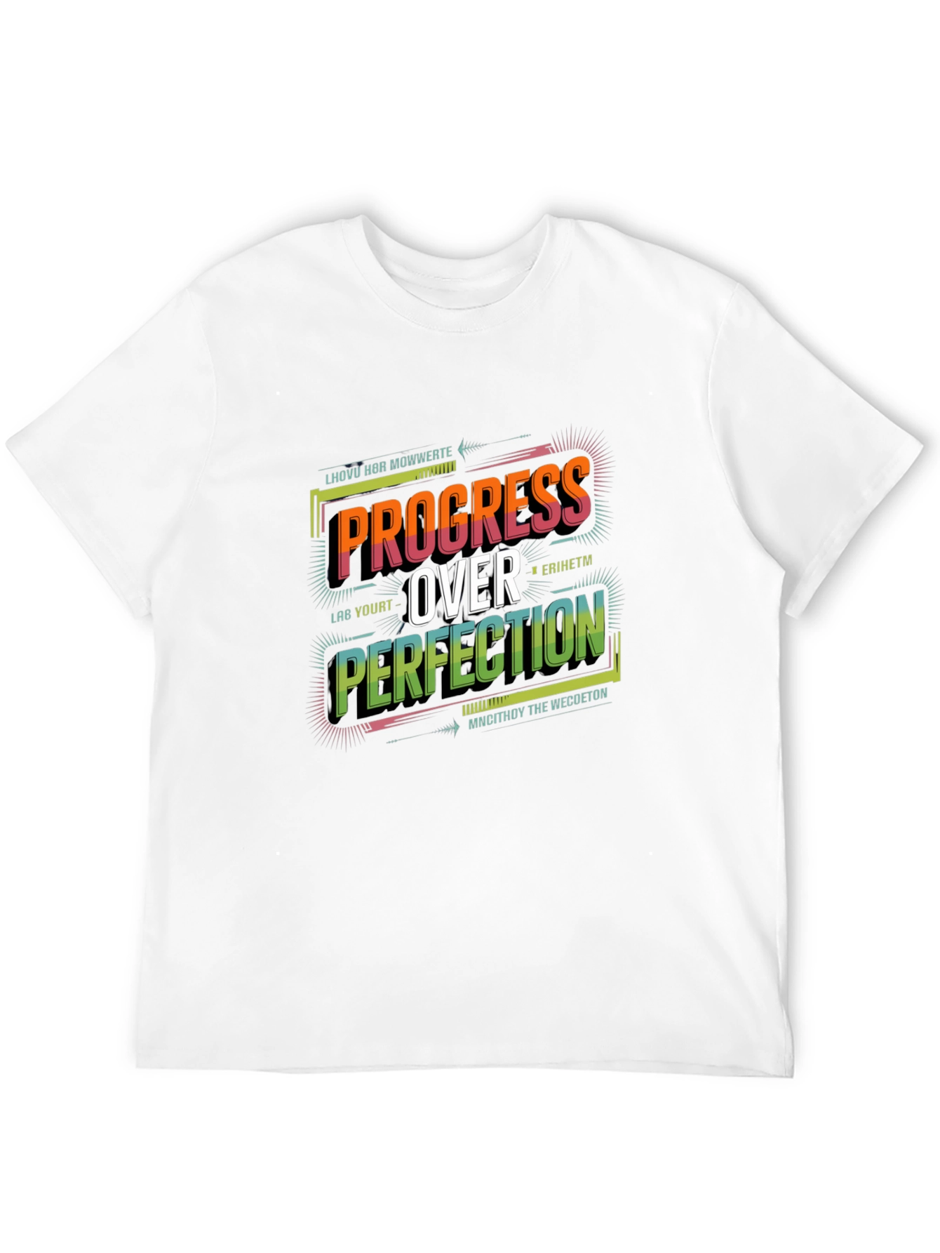 Progress Over Perfection Graphic T-Shirt