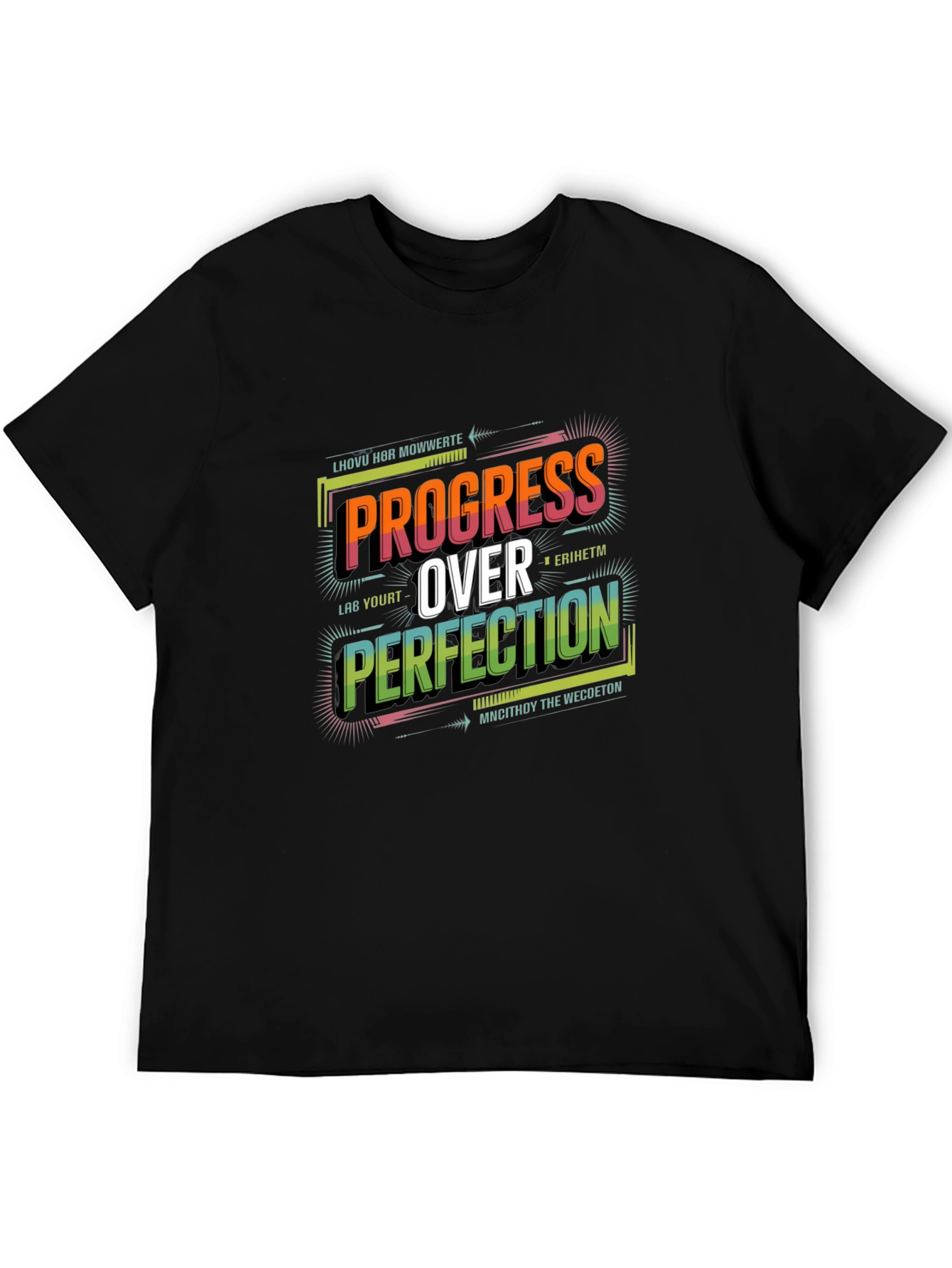 Progress Over Perfection Graphic T-Shirt