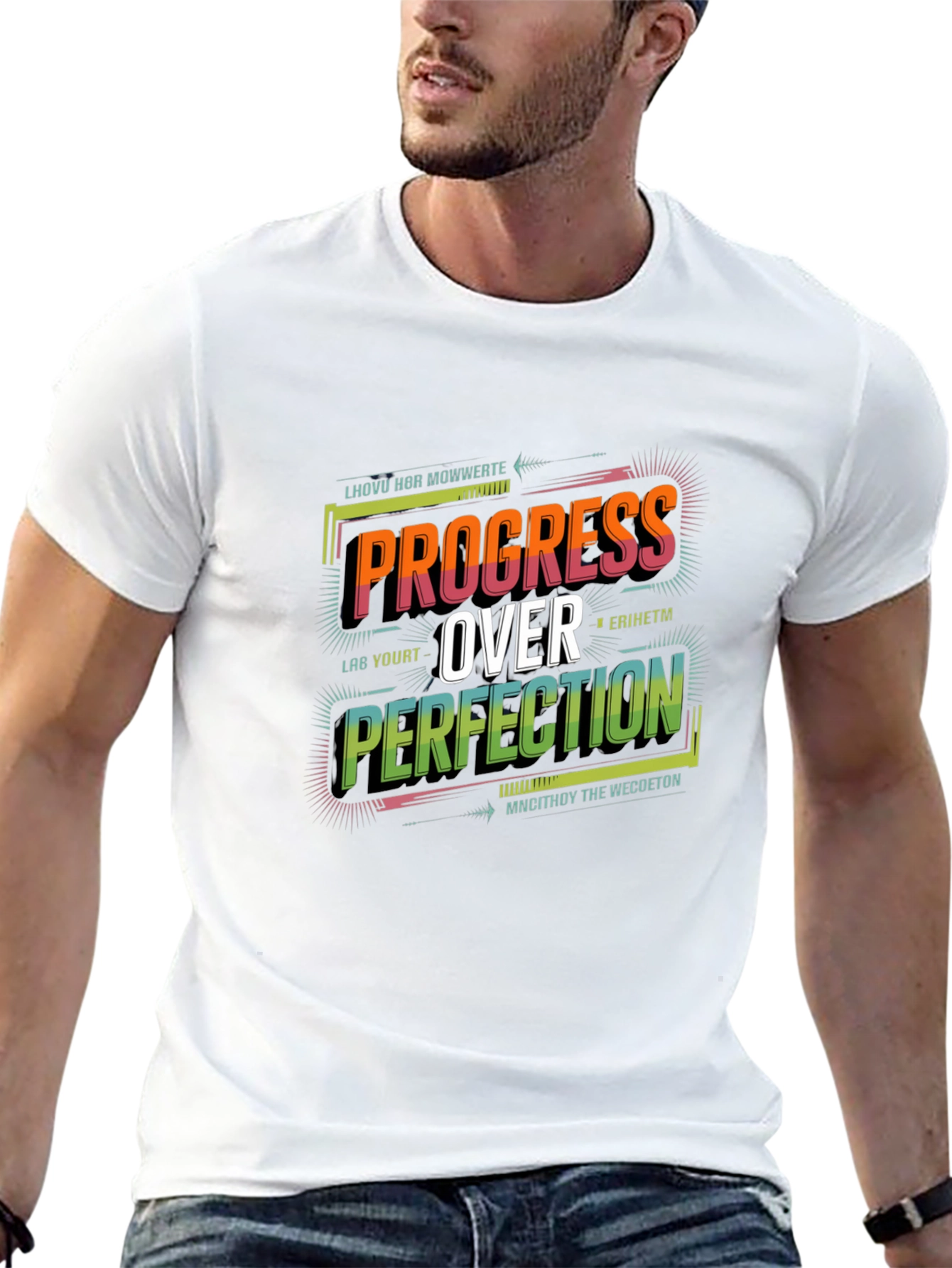 Progress Over Perfection Graphic T-Shirt