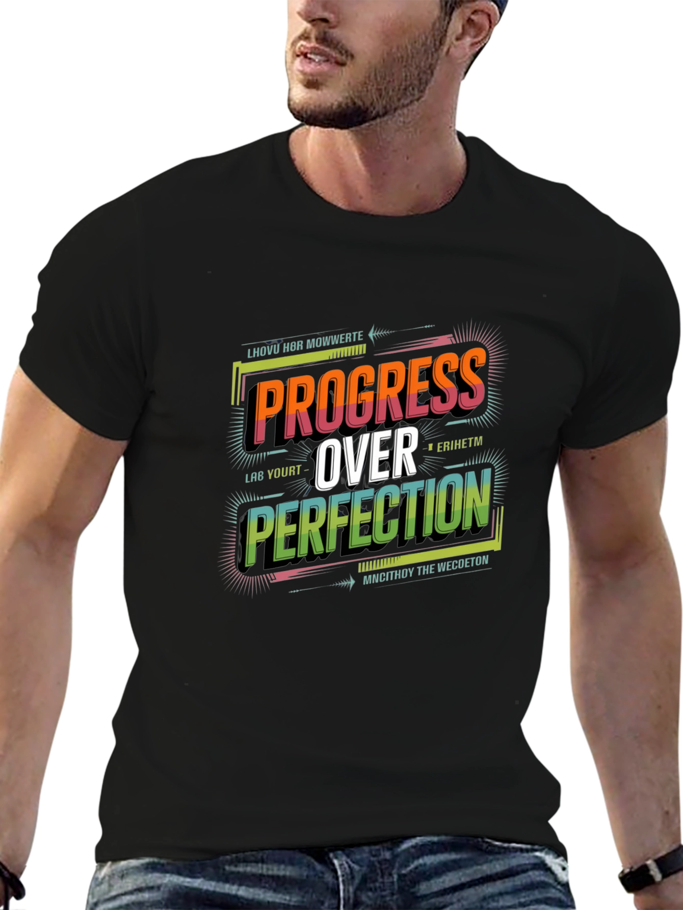 Progress Over Perfection Graphic T-Shirt