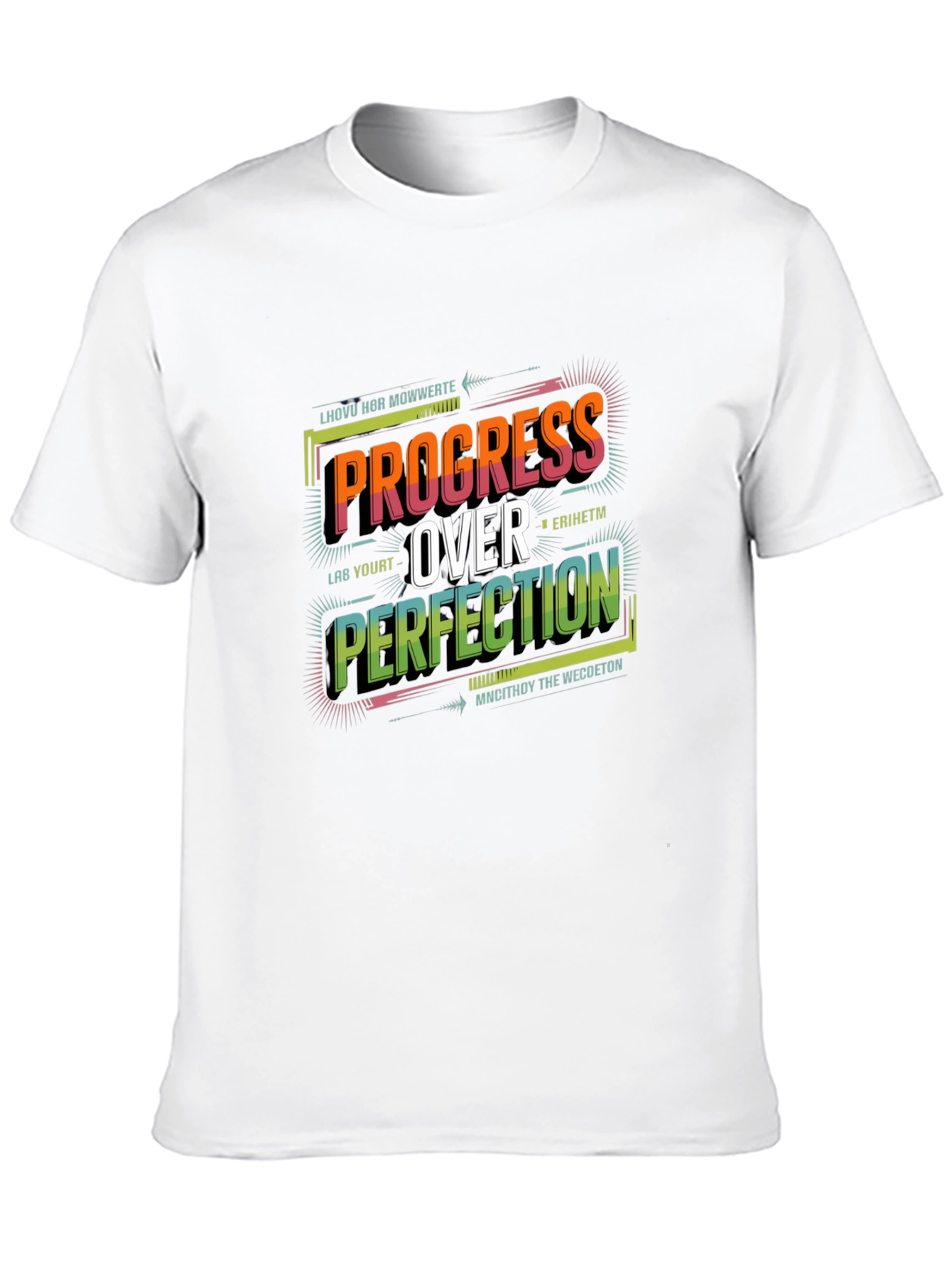 Progress Over Perfection Graphic T-Shirt
