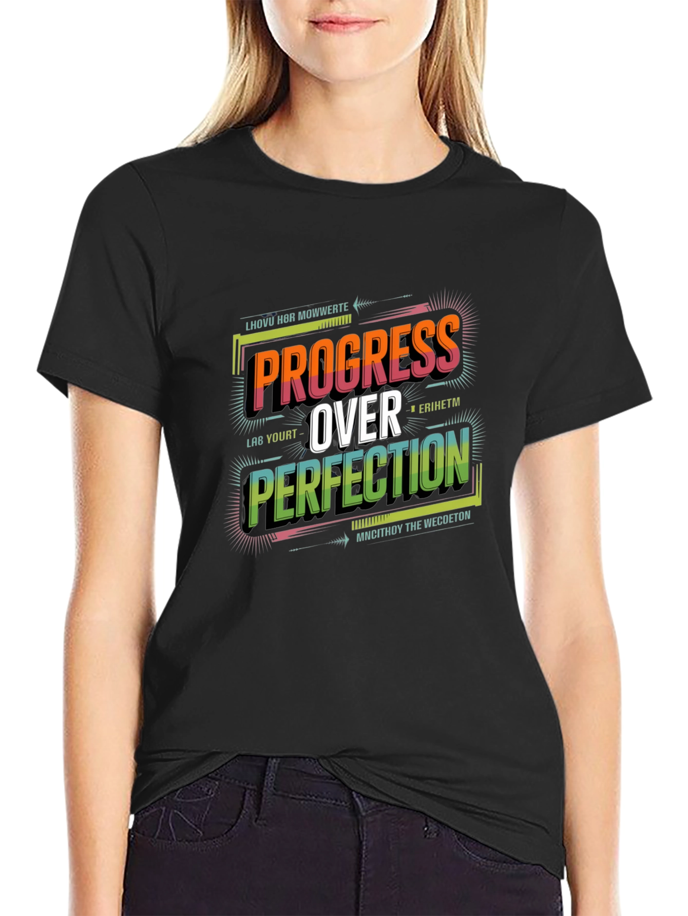 Progress Over Perfection Graphic T-Shirt