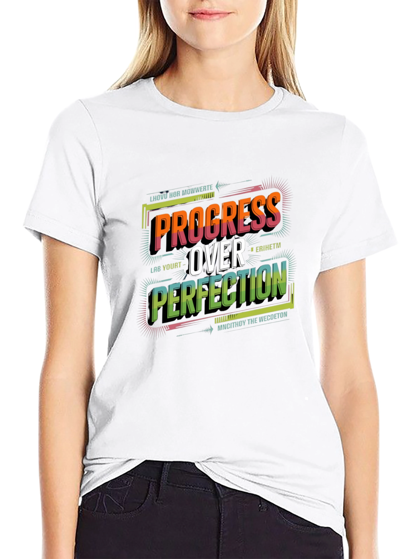 Progress Over Perfection Graphic T-Shirt