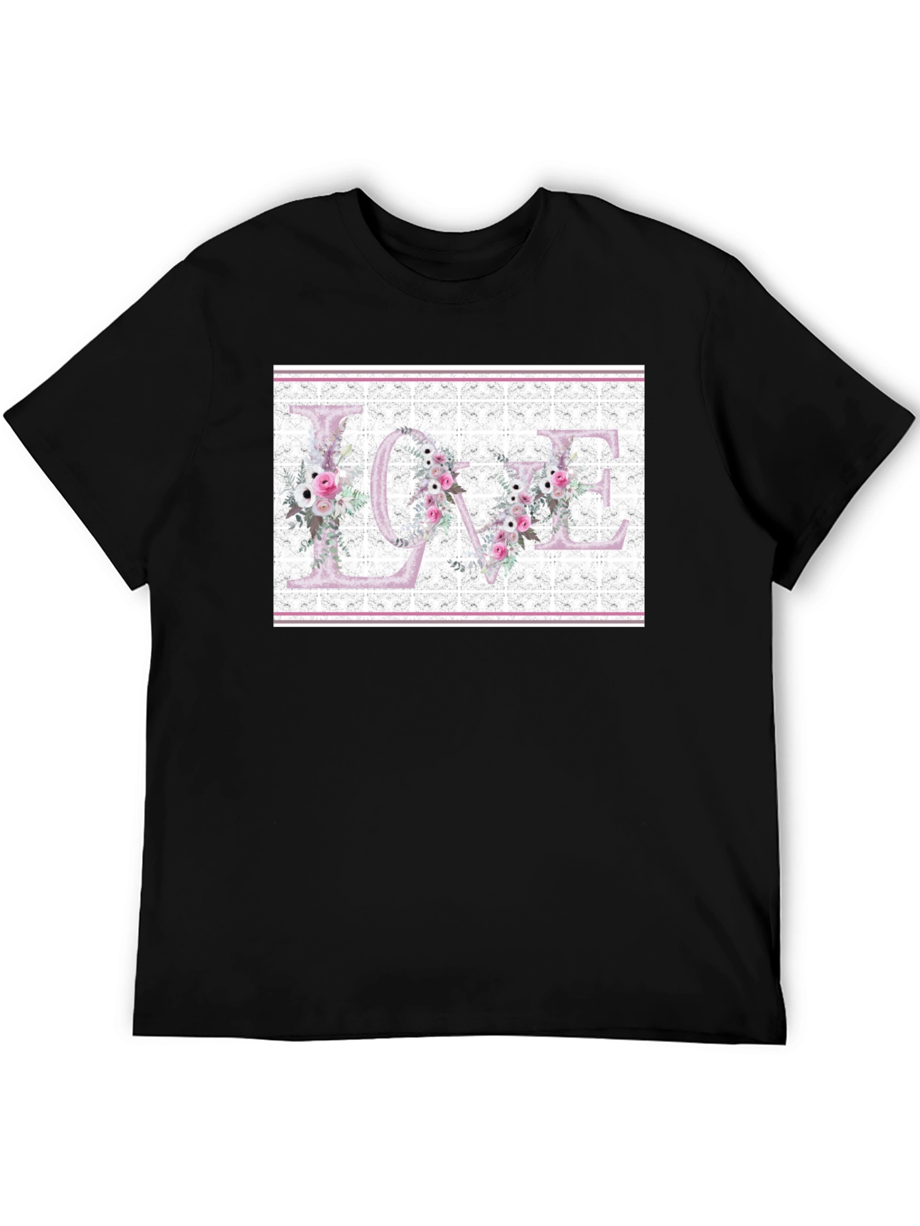Floral LOVE Graphic T-Shirt