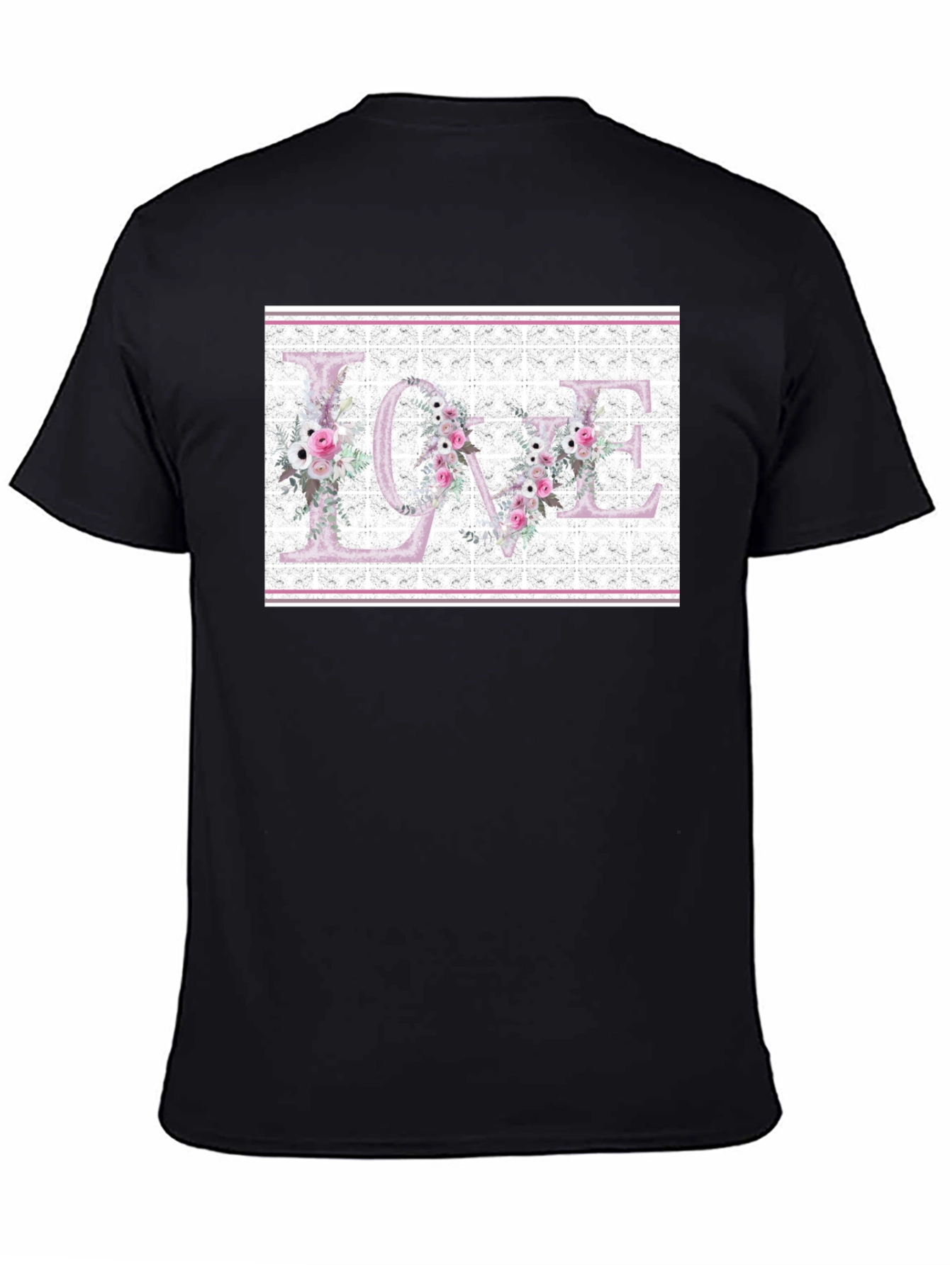 Floral LOVE Graphic T-Shirt
