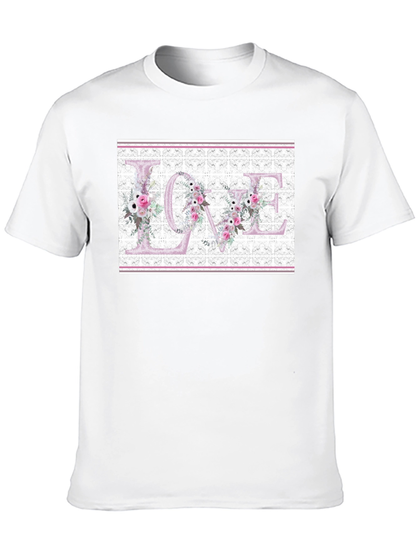 Floral LOVE Graphic T-Shirt