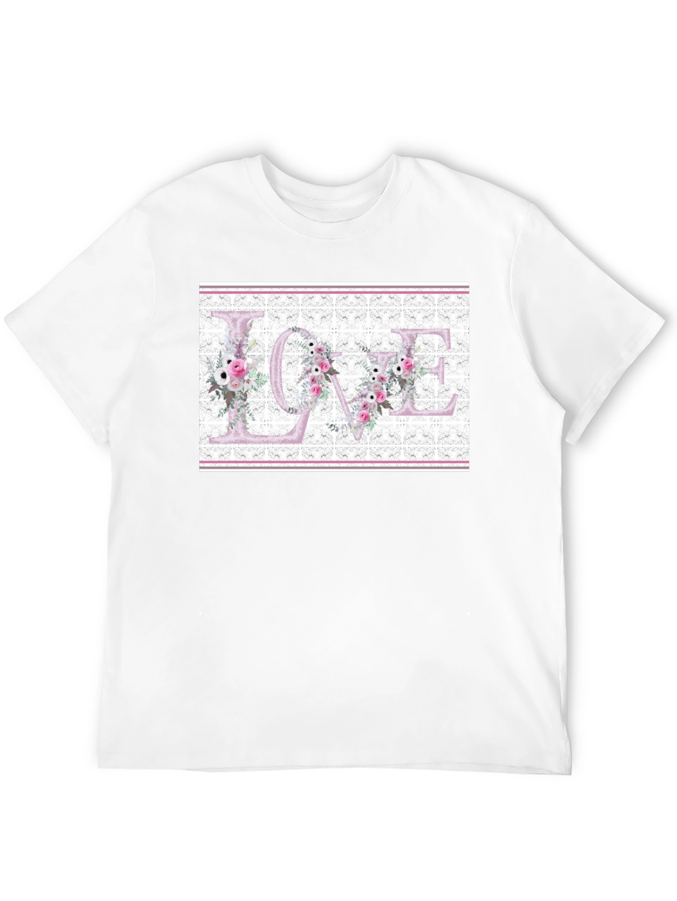 Floral LOVE Graphic T-Shirt