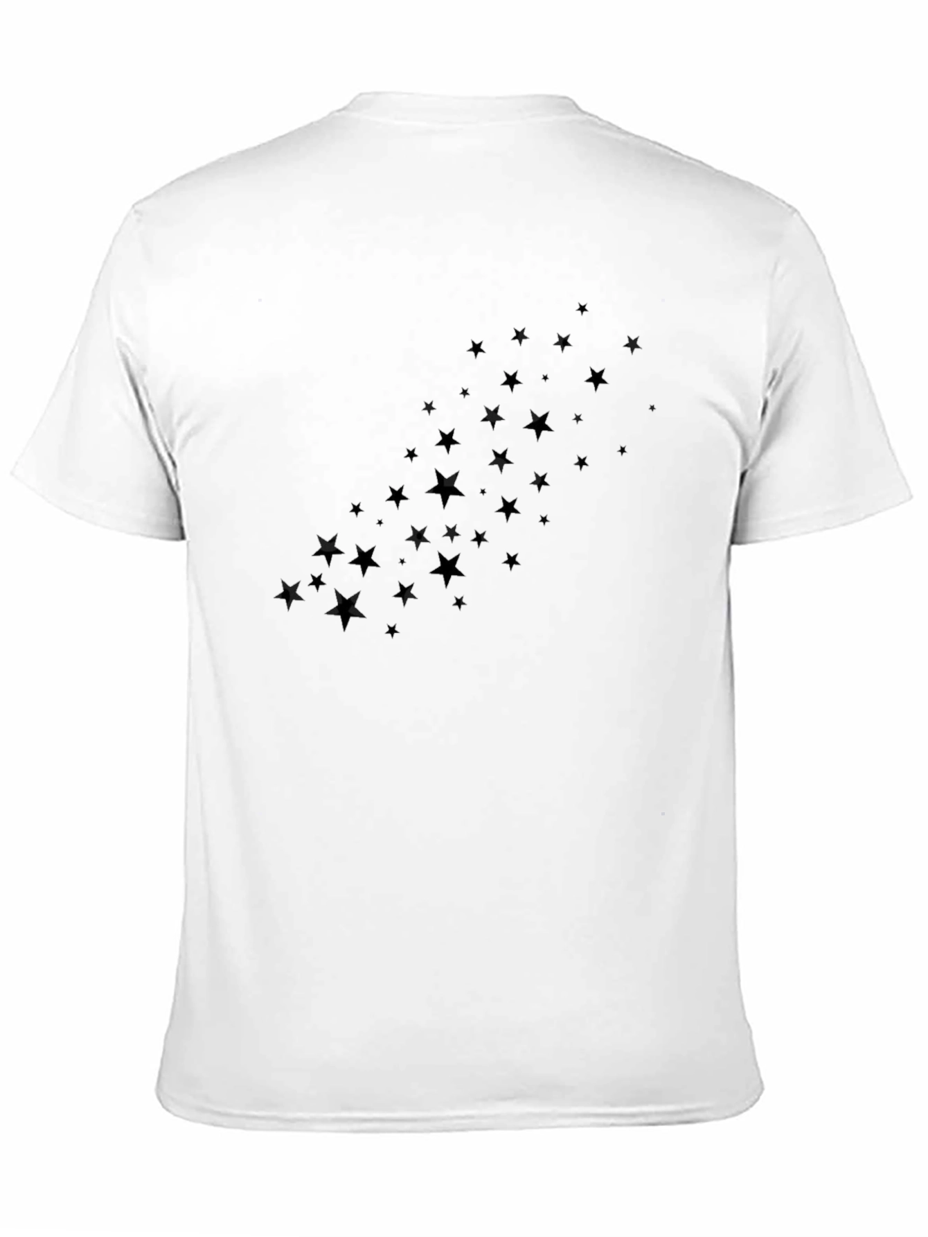 Black Starry Night Graphic Tee