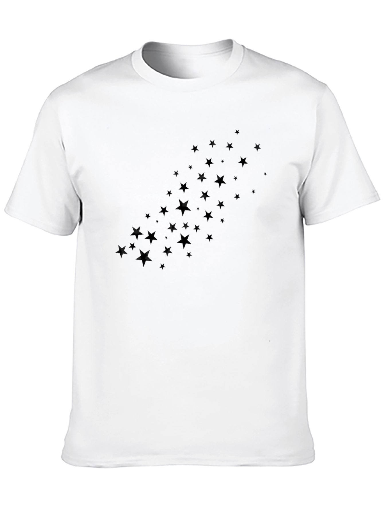 Black Starry Night Graphic Tee