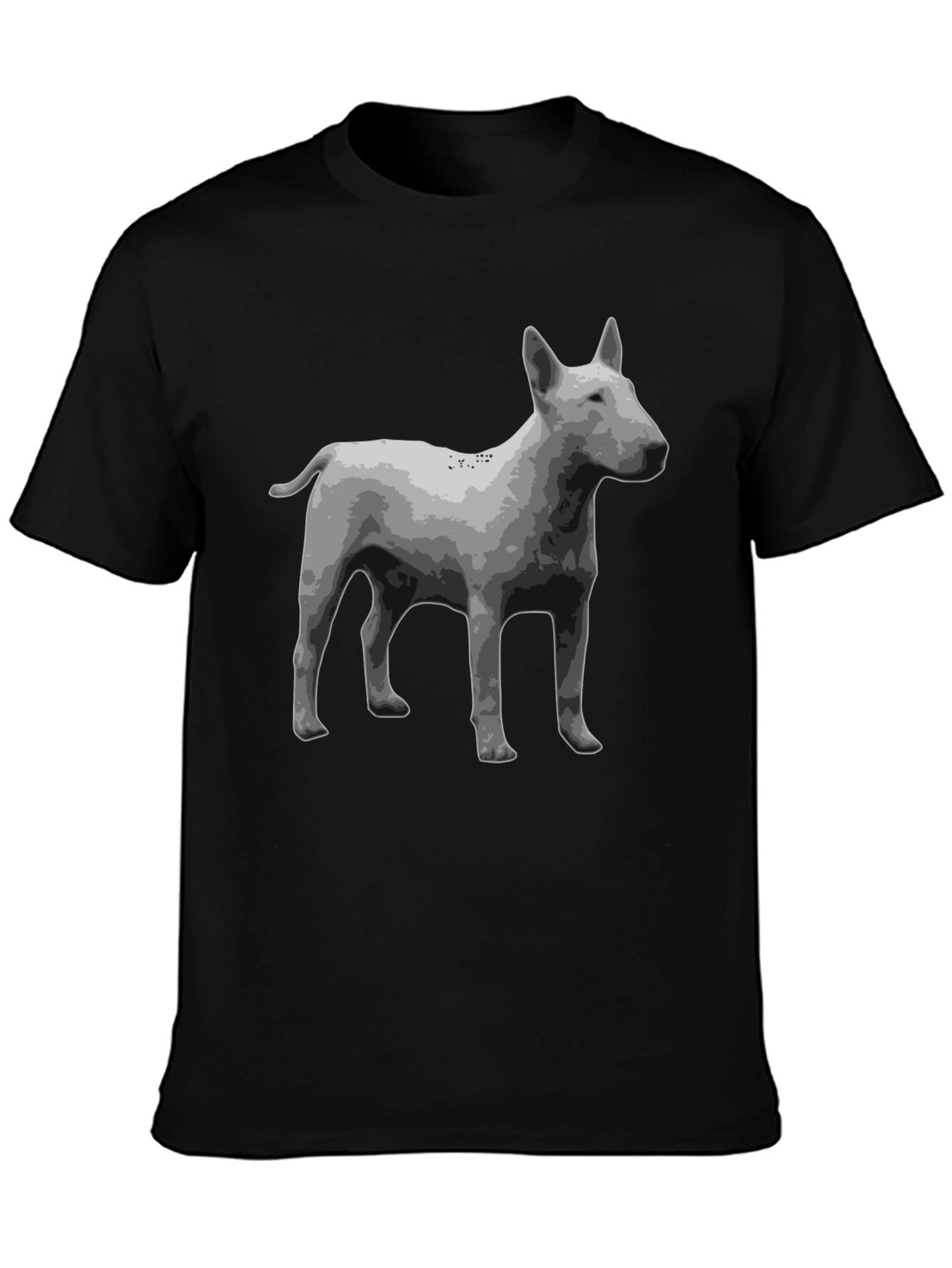 Cool Dog Graphic Tee - Black