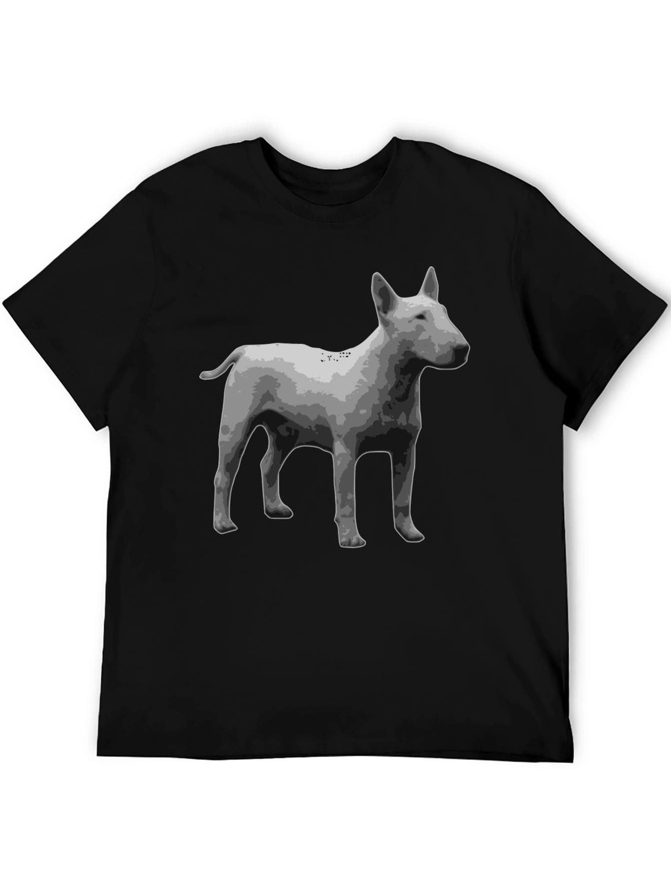 Cool Dog Graphic Tee - Black