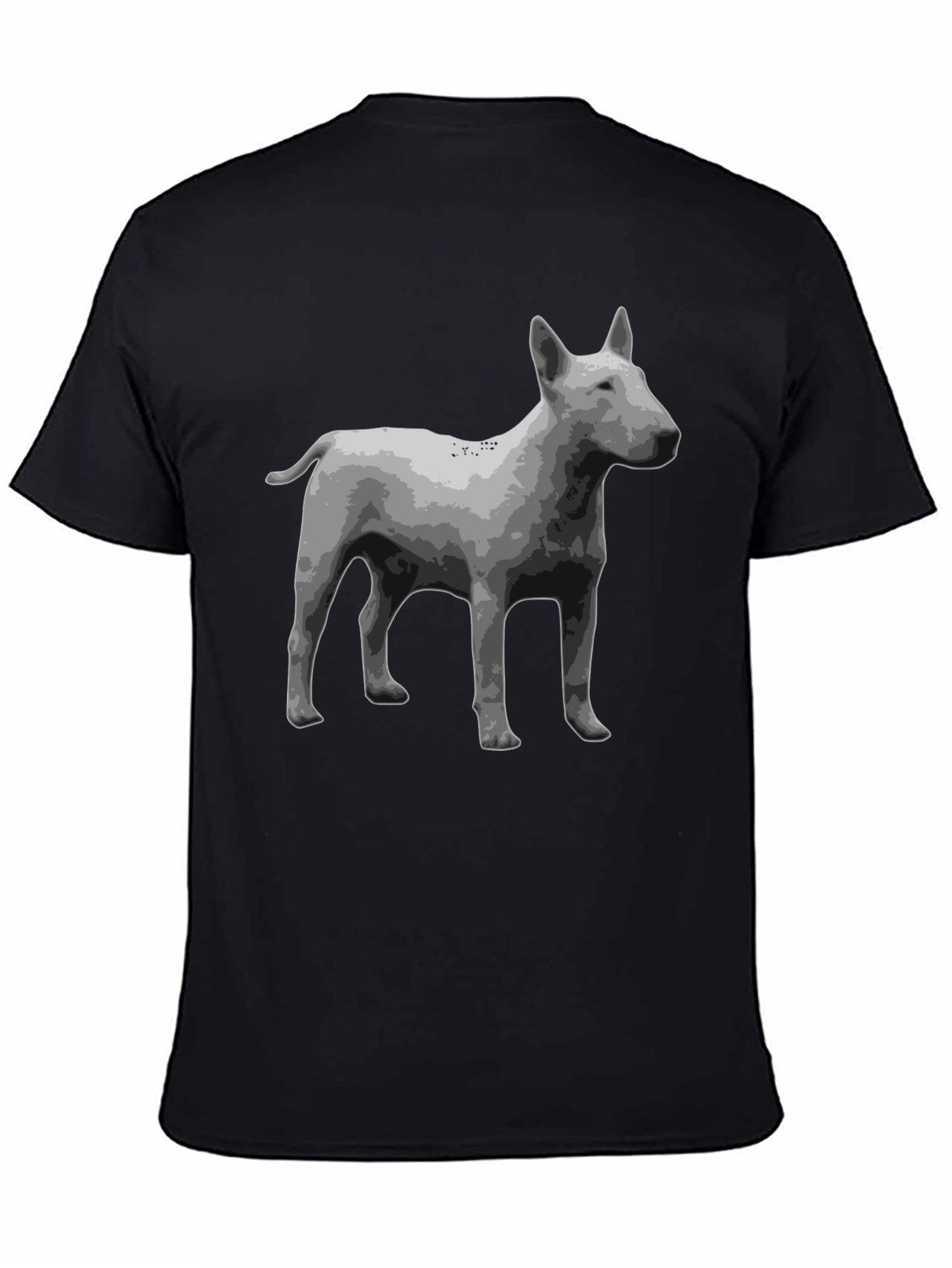 Cool Dog Graphic Tee - Black