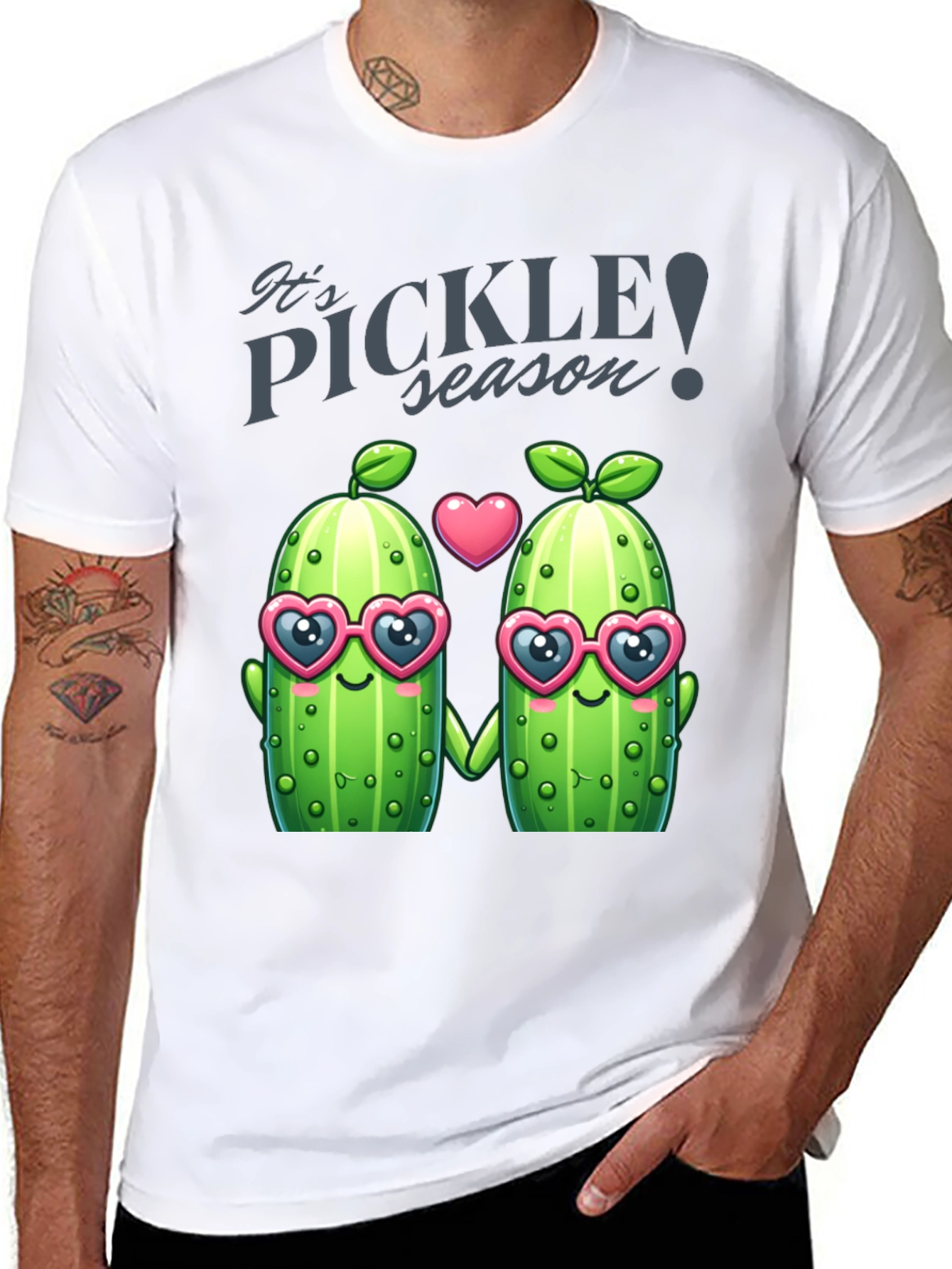 Pickle Season T-Shirt - Funny Cute Pickle Lover Tee
