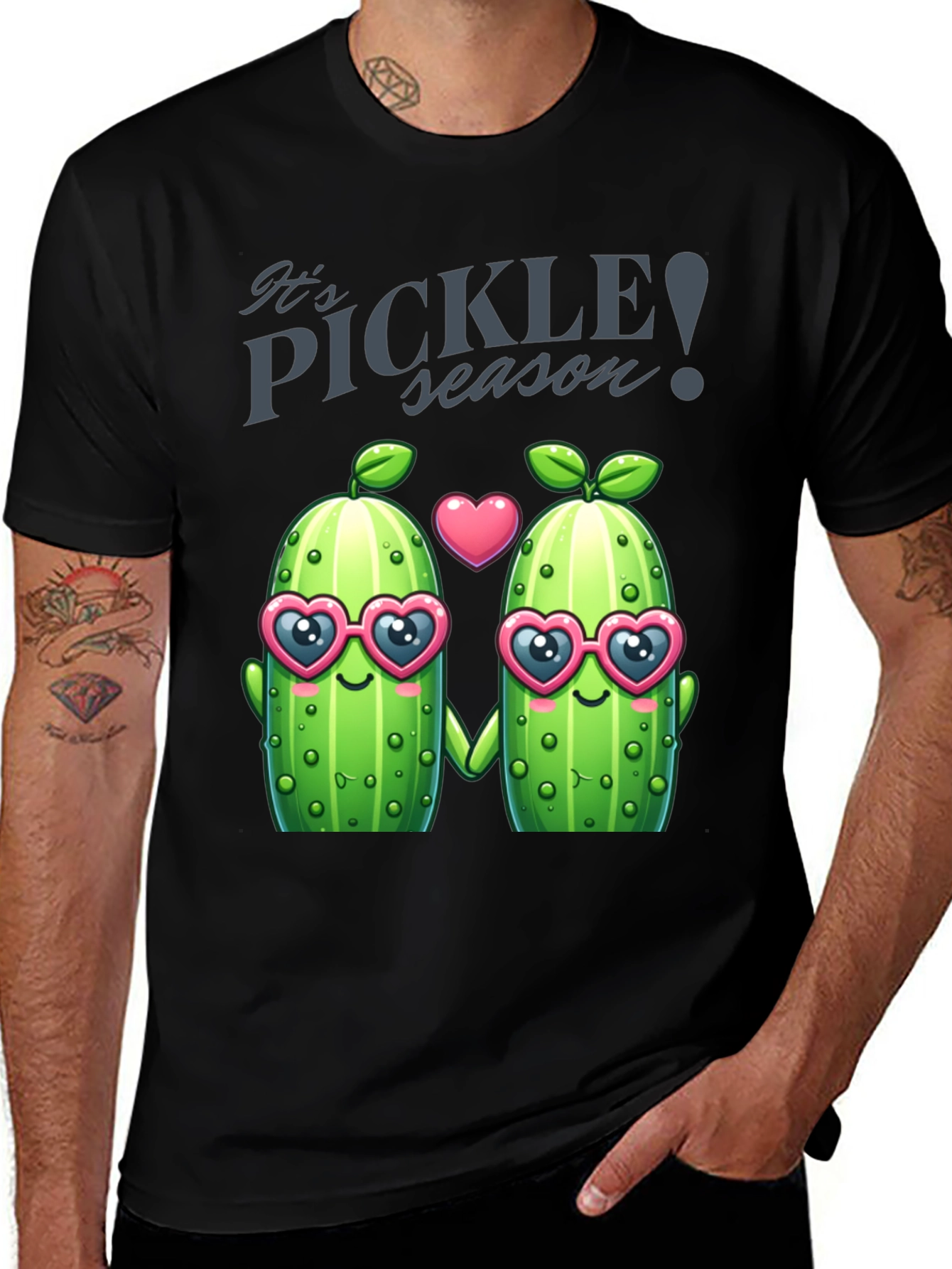 Pickle Season T-Shirt - Funny Cute Pickle Lover Tee