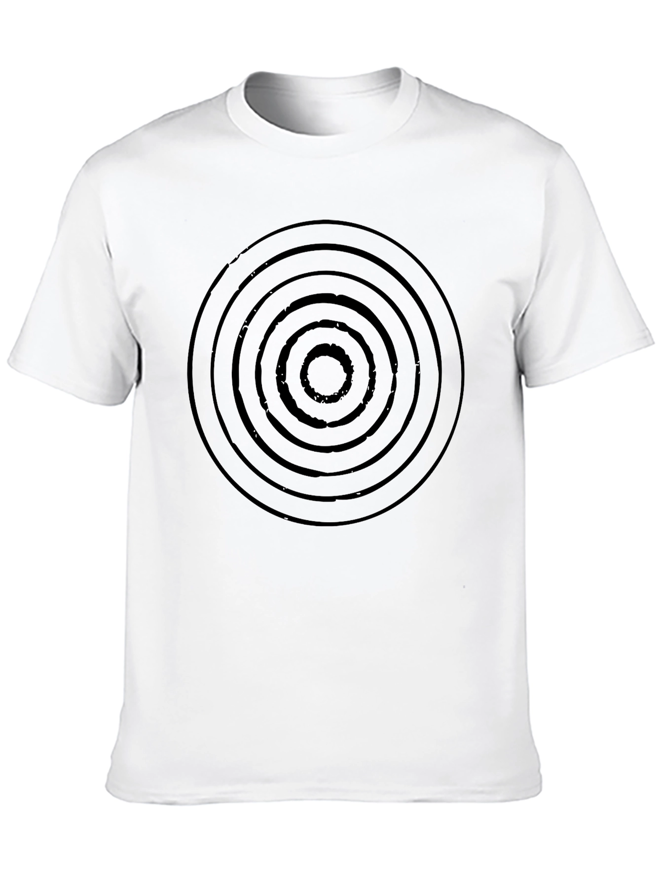 Target Circle Graphic Tee - Black Casual Shirt
