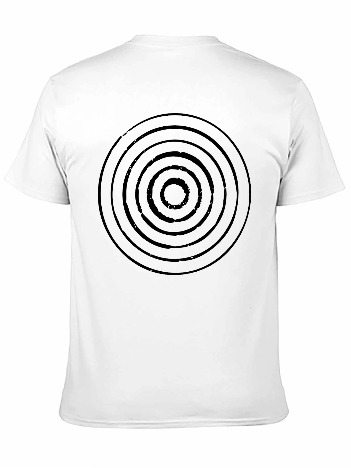 Target Circle Graphic Tee - Black Casual Shirt