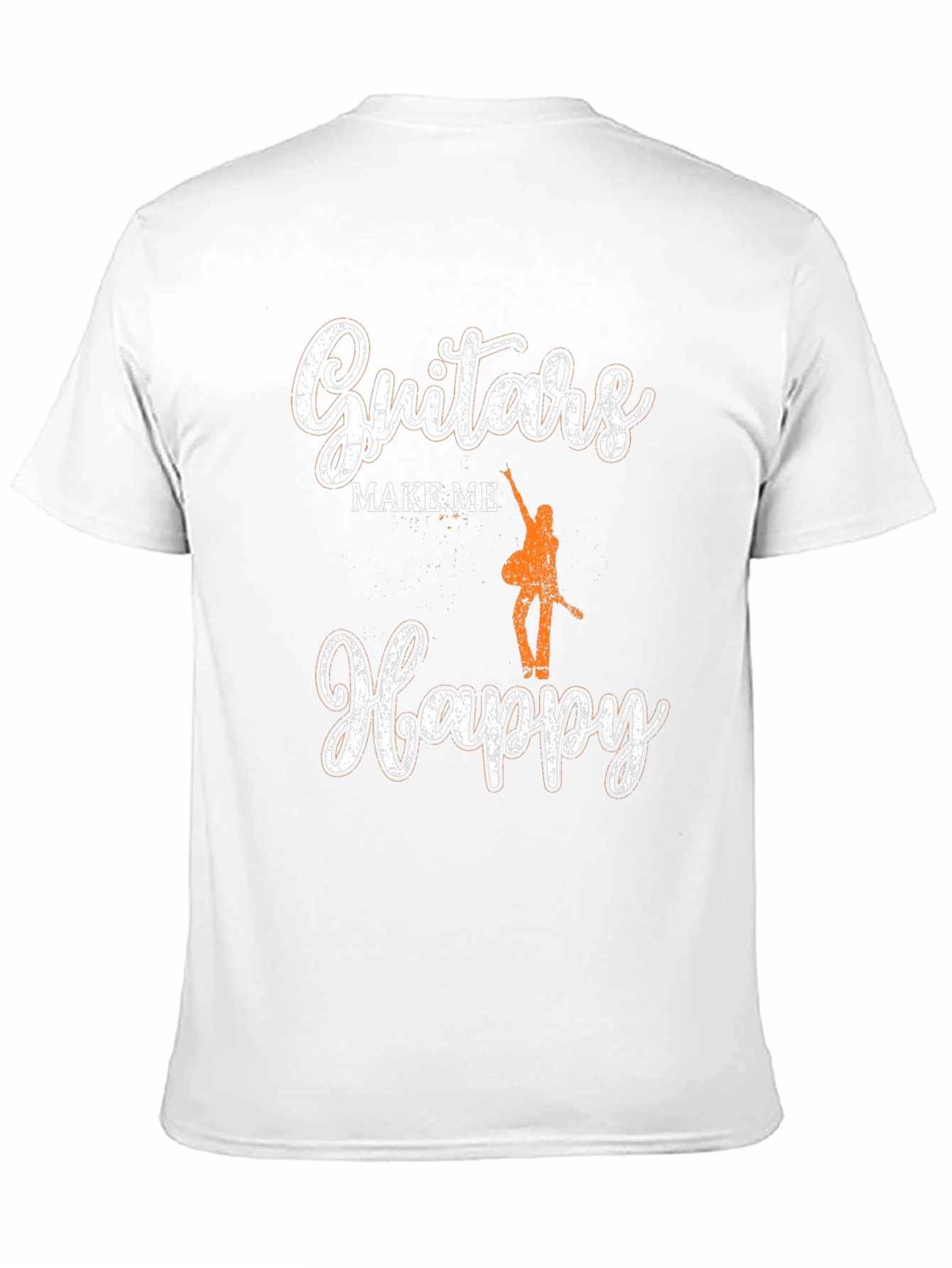 Guitars Make Me Happy Graphic T-Shirt