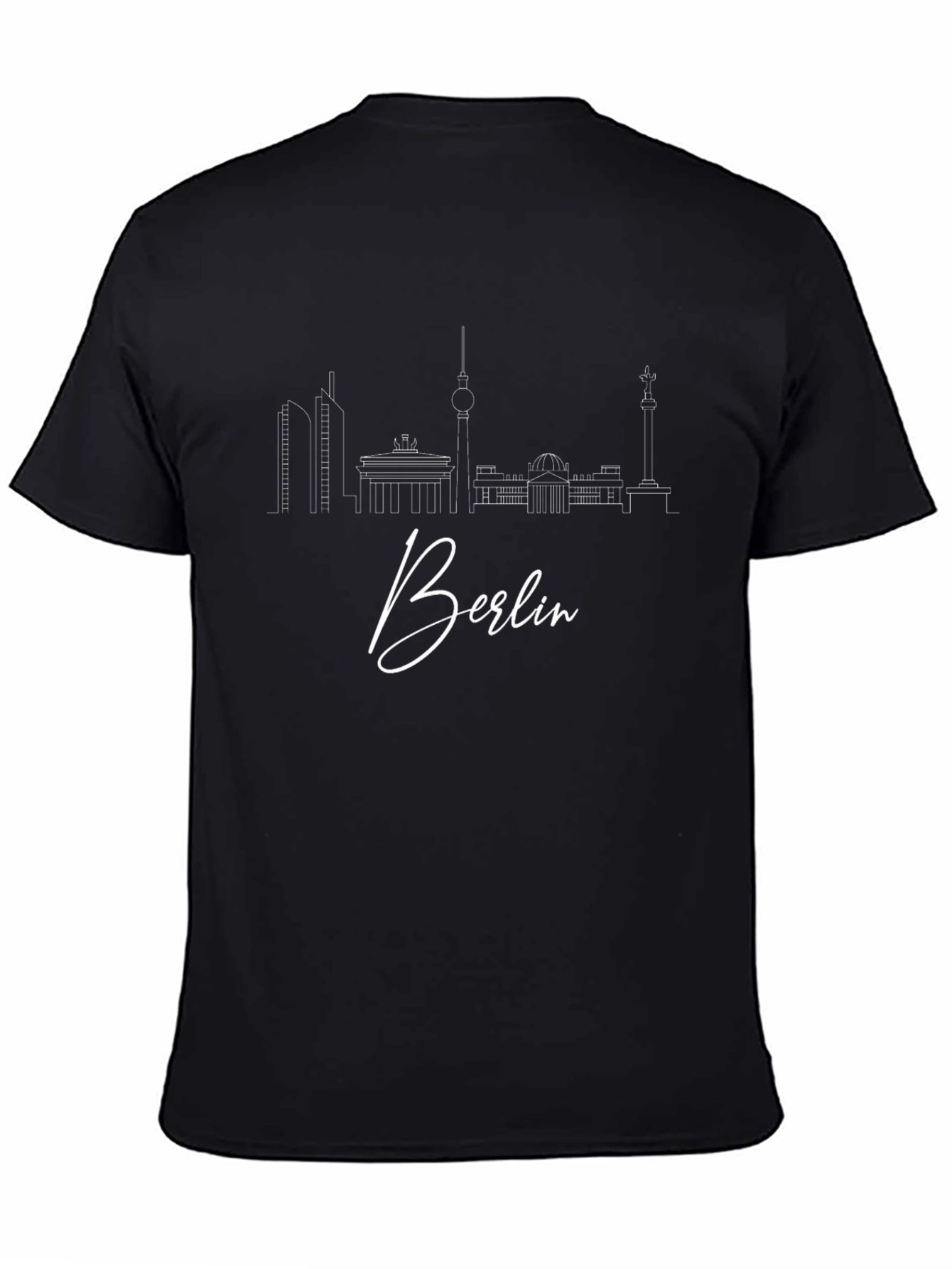 Berlin Skyline T-Shirt - Cityscape Graphic Tee