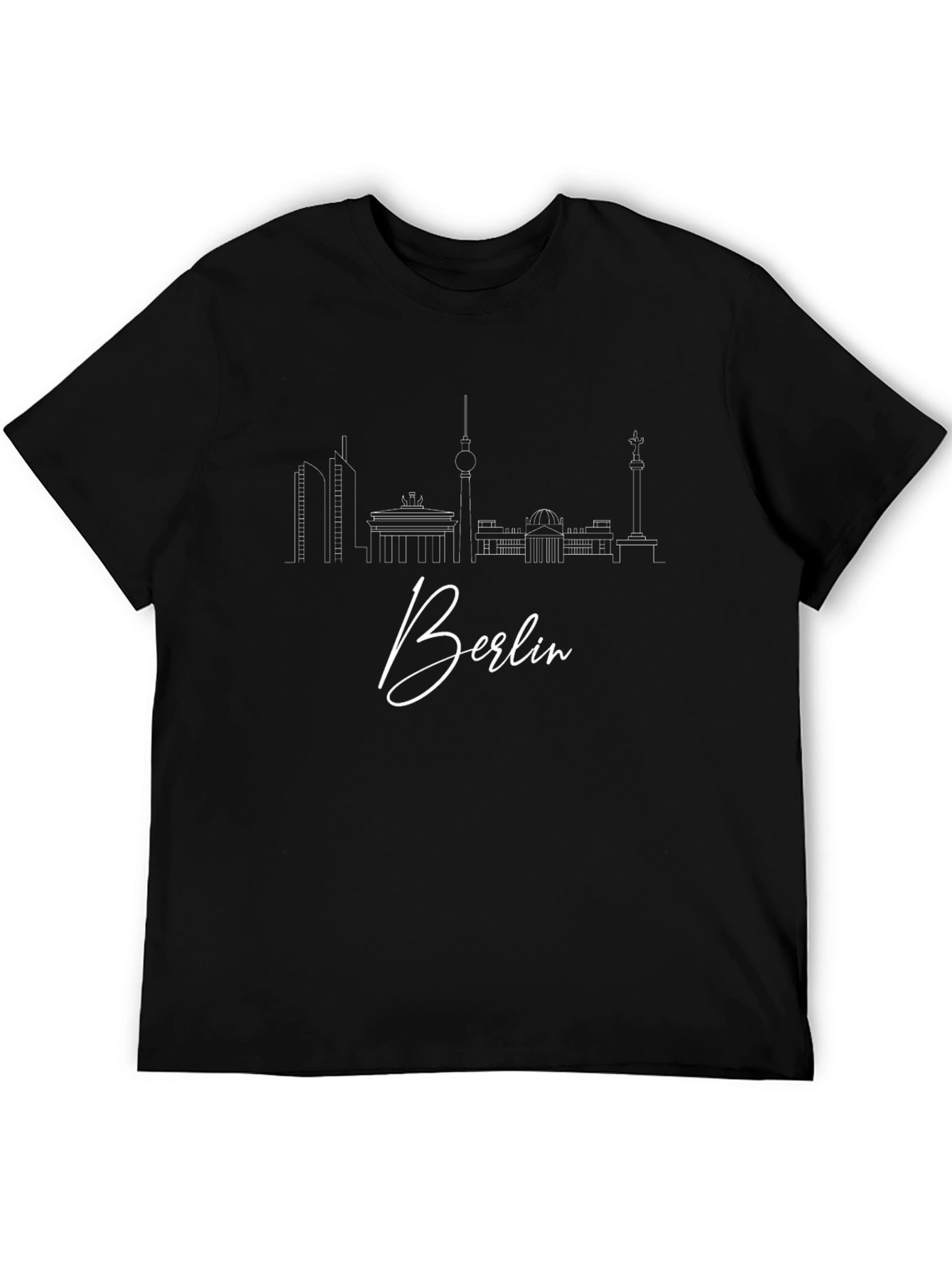 Berlin Skyline T-Shirt - Cityscape Graphic Tee