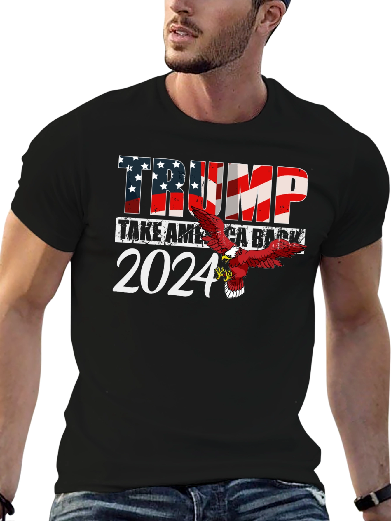 Trump Take America Back 2024 Graphic Tee