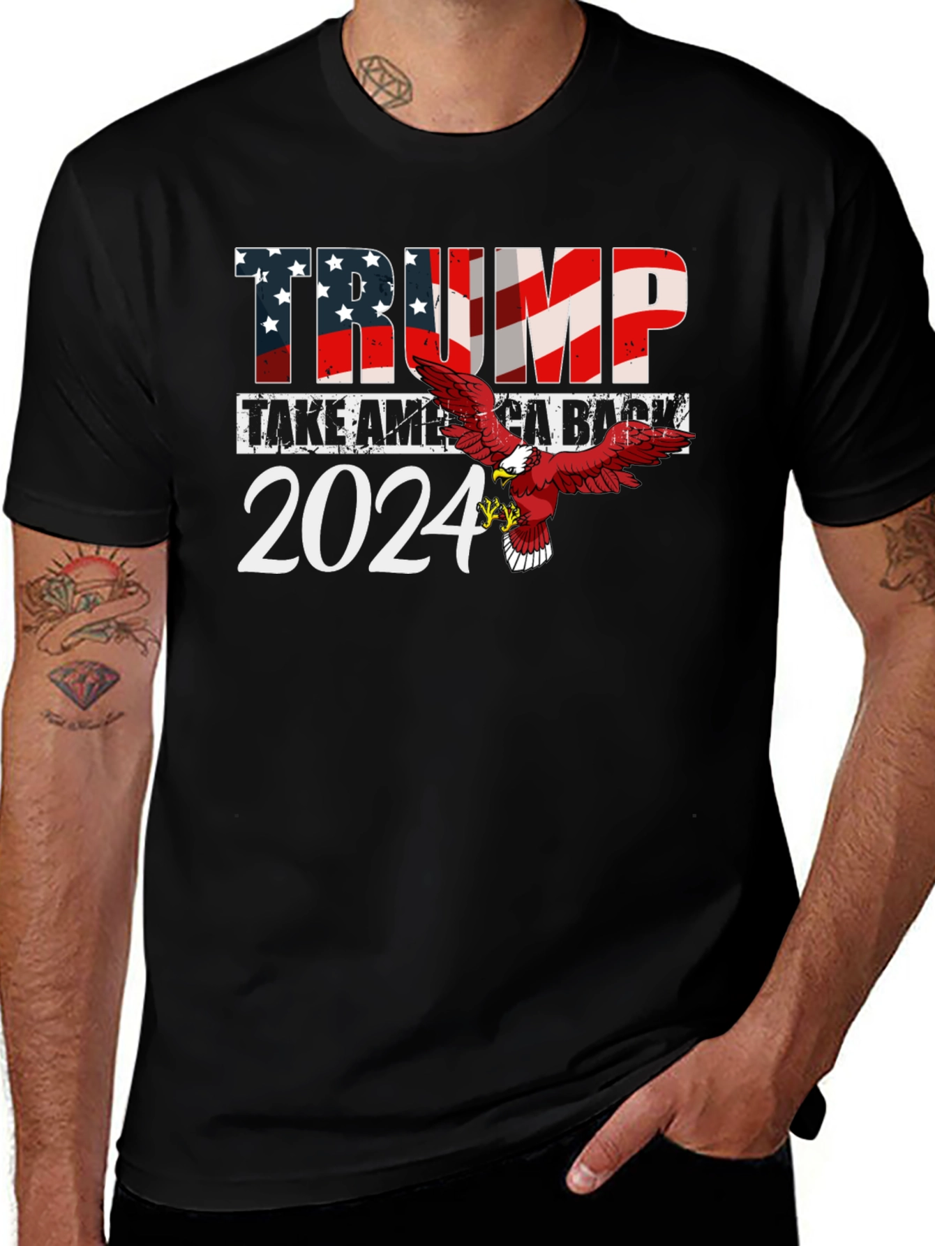 Trump Take America Back 2024 Graphic Tee