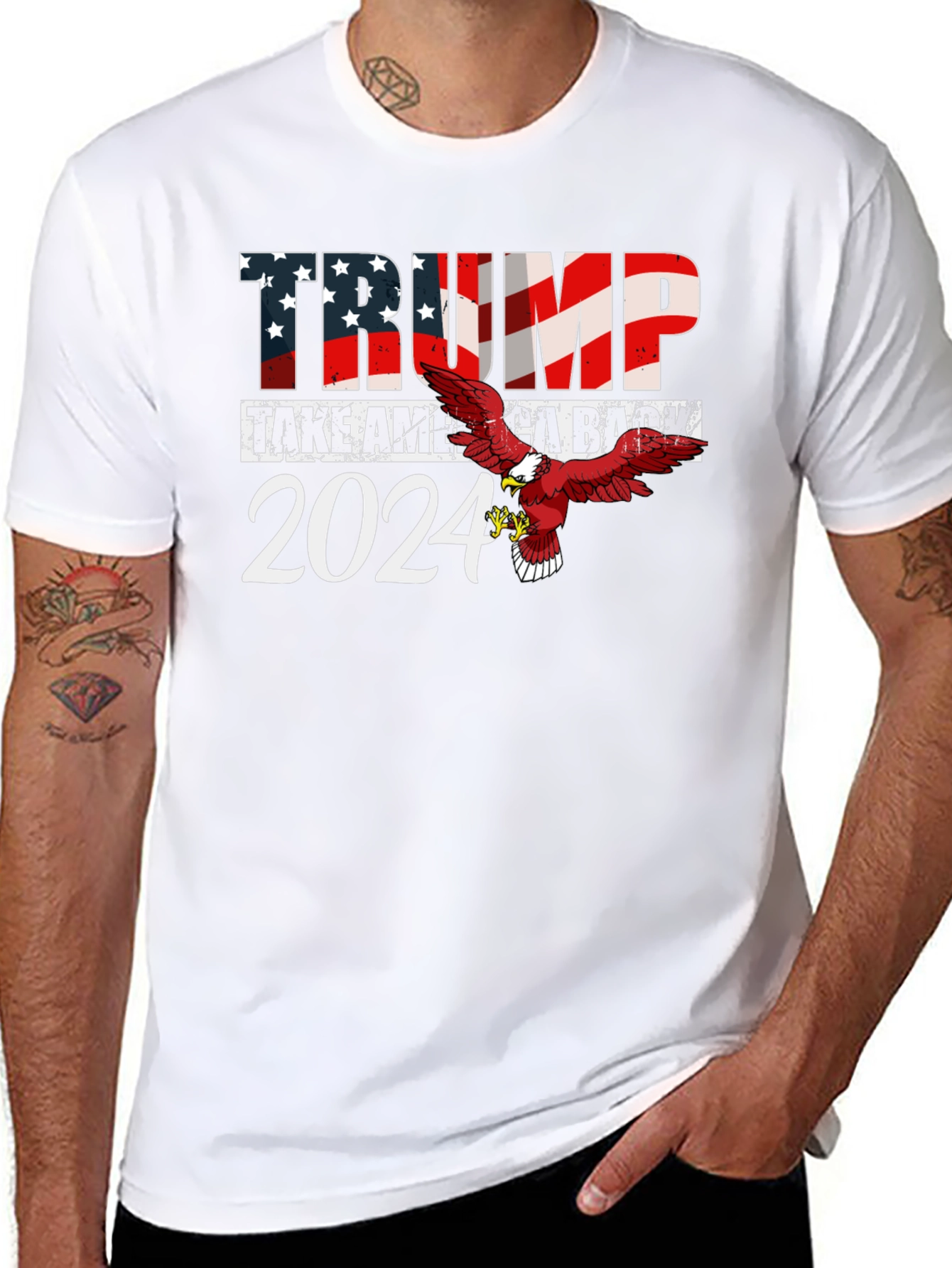 Trump Take America Back 2024 Graphic Tee