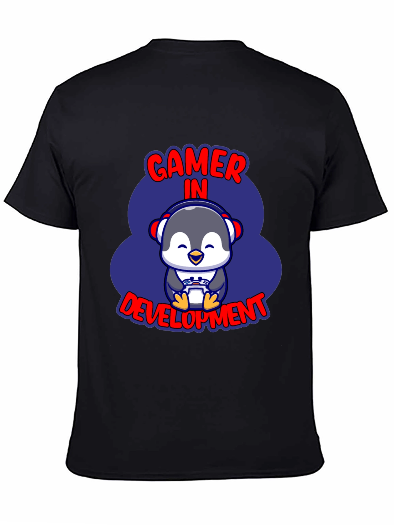 Gamer in Development Penguin T-Shirt