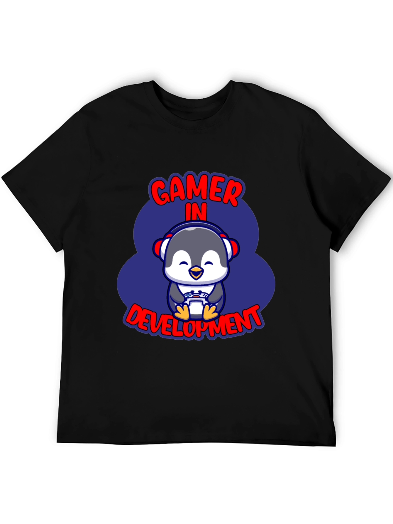 Gamer in Development Penguin T-Shirt