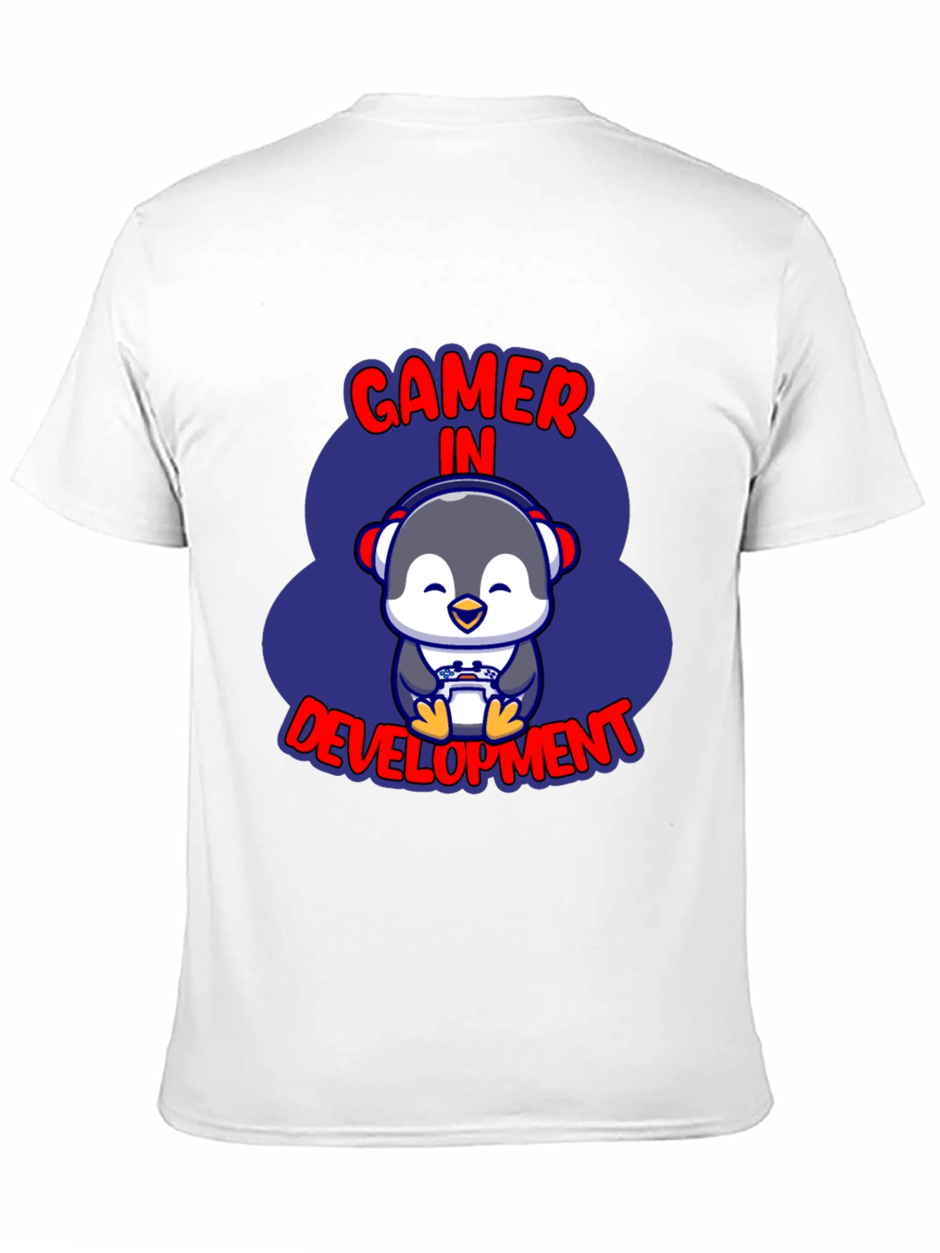 Gamer in Development Penguin T-Shirt