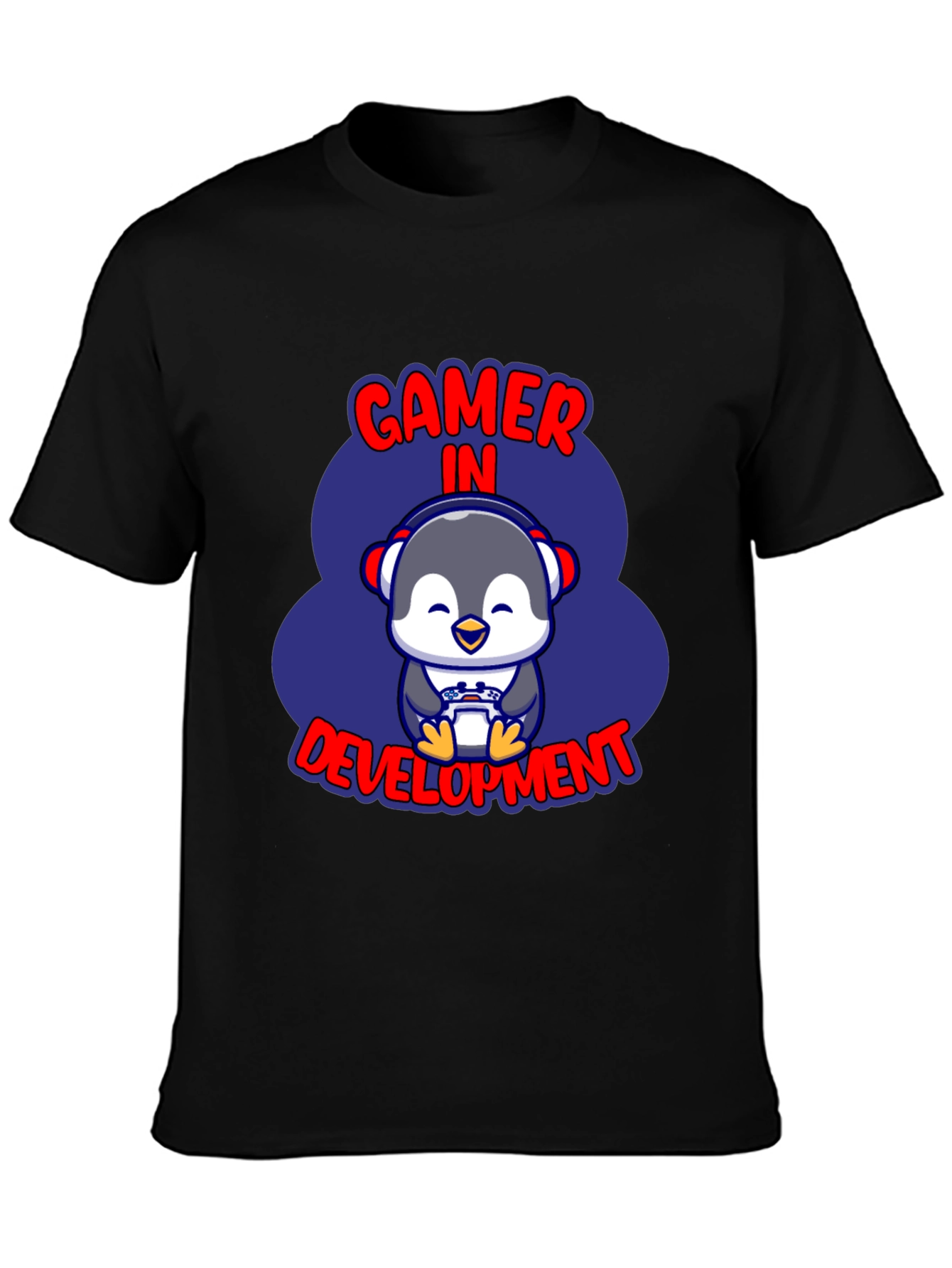 Gamer in Development Penguin T-Shirt