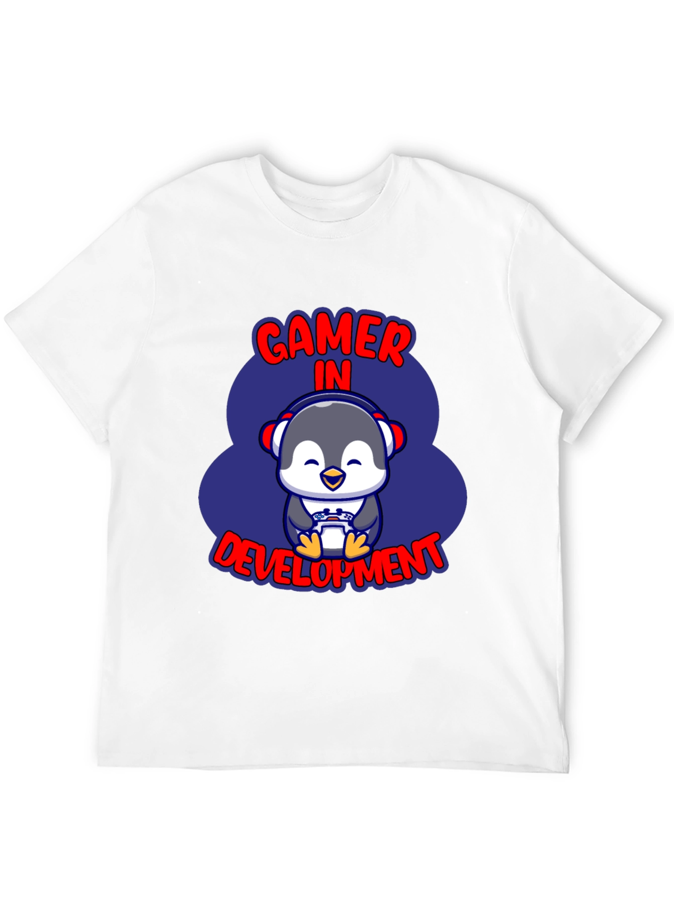 Gamer in Development Penguin T-Shirt