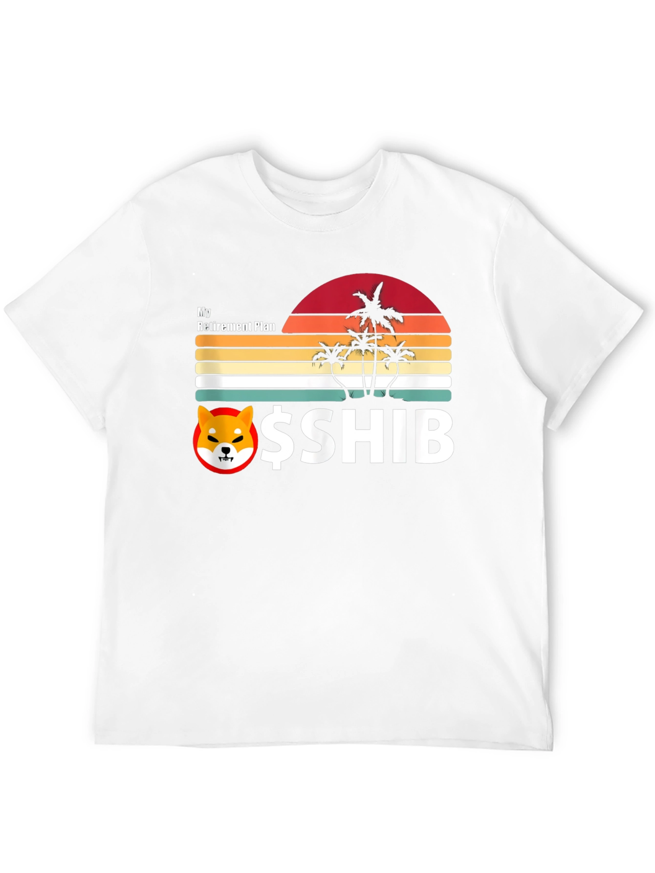 My Retirement Plan SHIB Black Tee