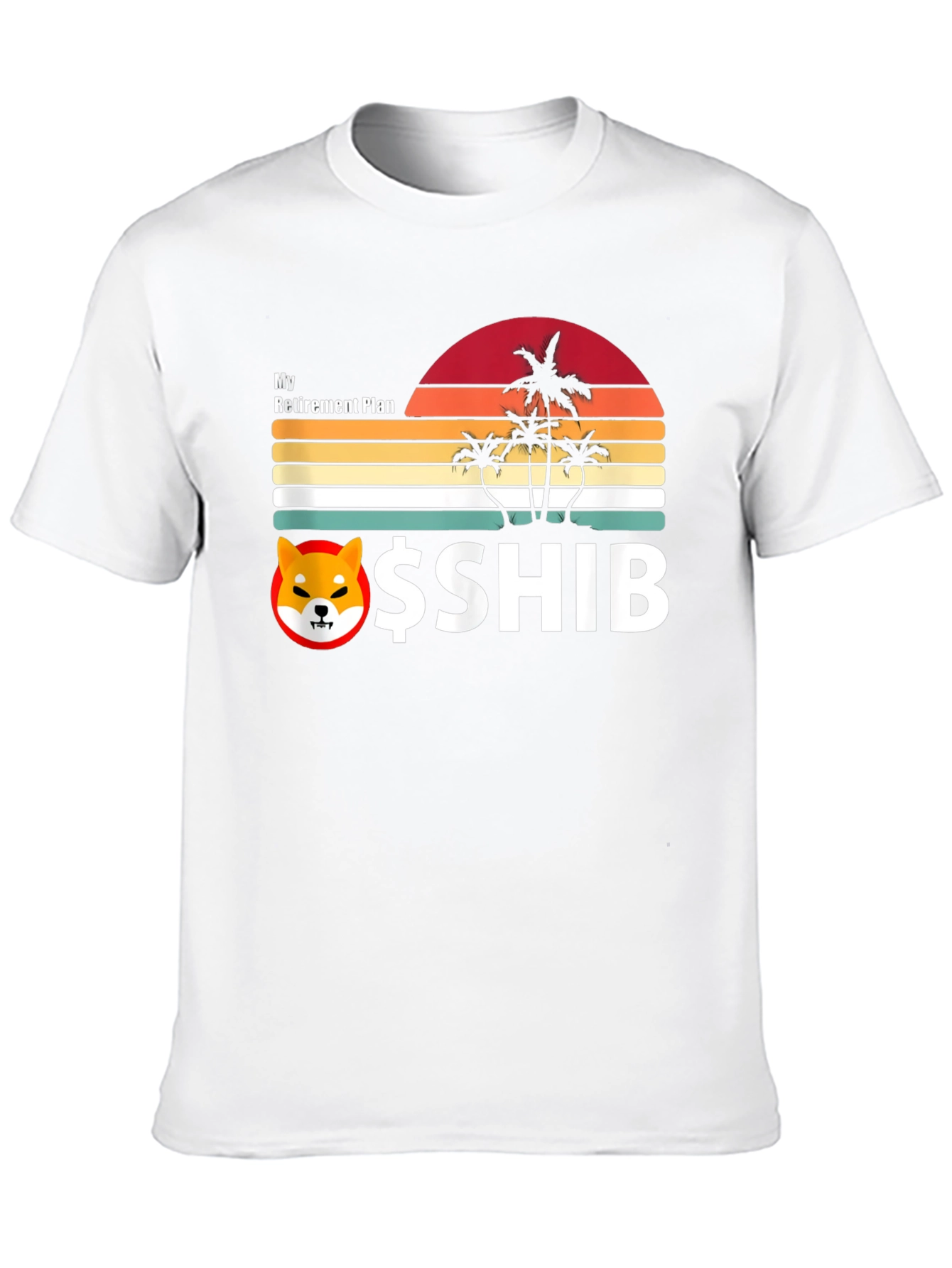 My Retirement Plan SHIB Black Tee
