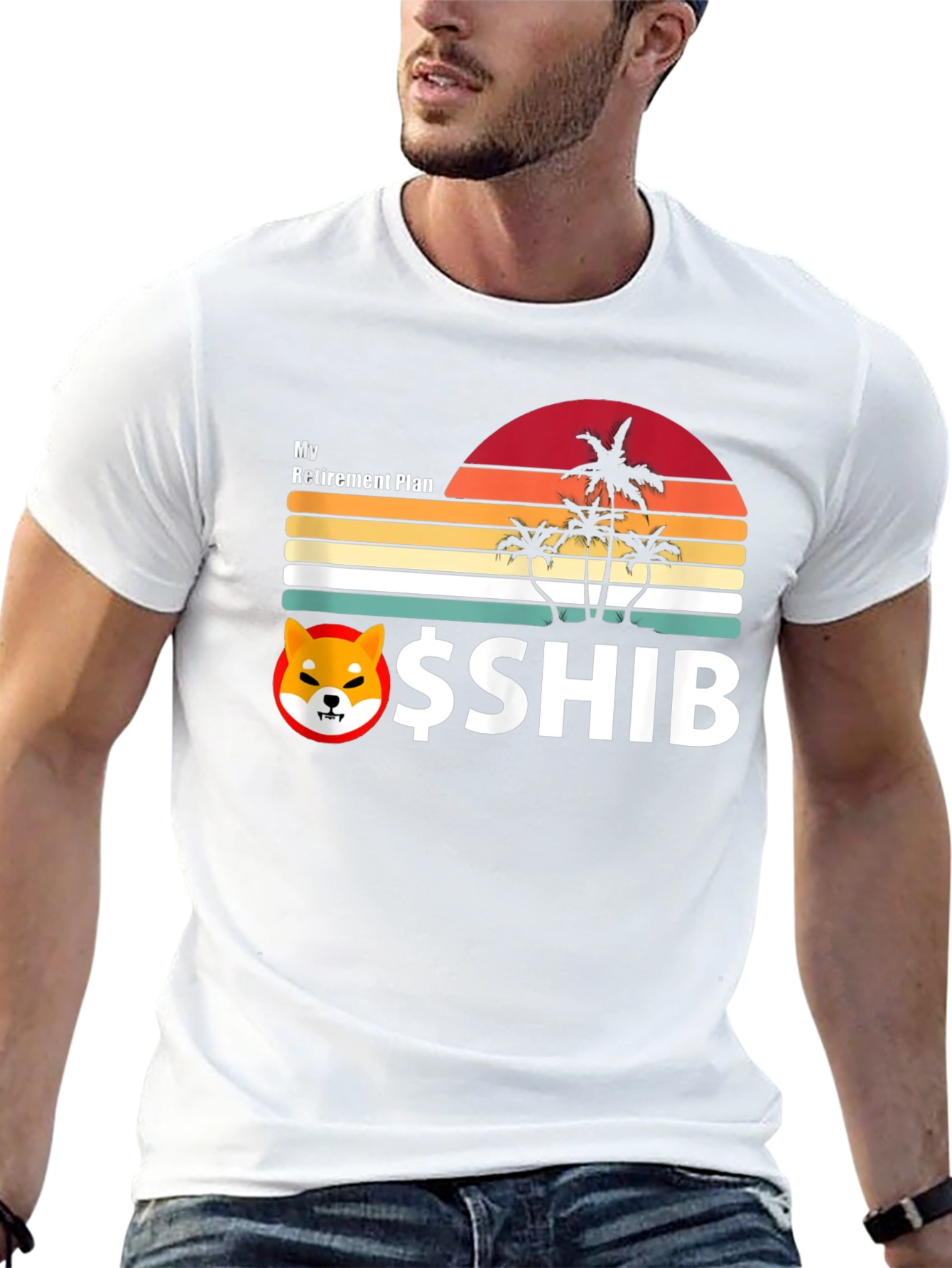 My Retirement Plan SHIB Black Tee