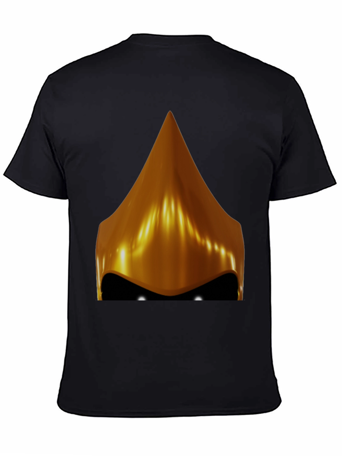 Golden Helmet Graphic Tee - Mens Black T-Shirt