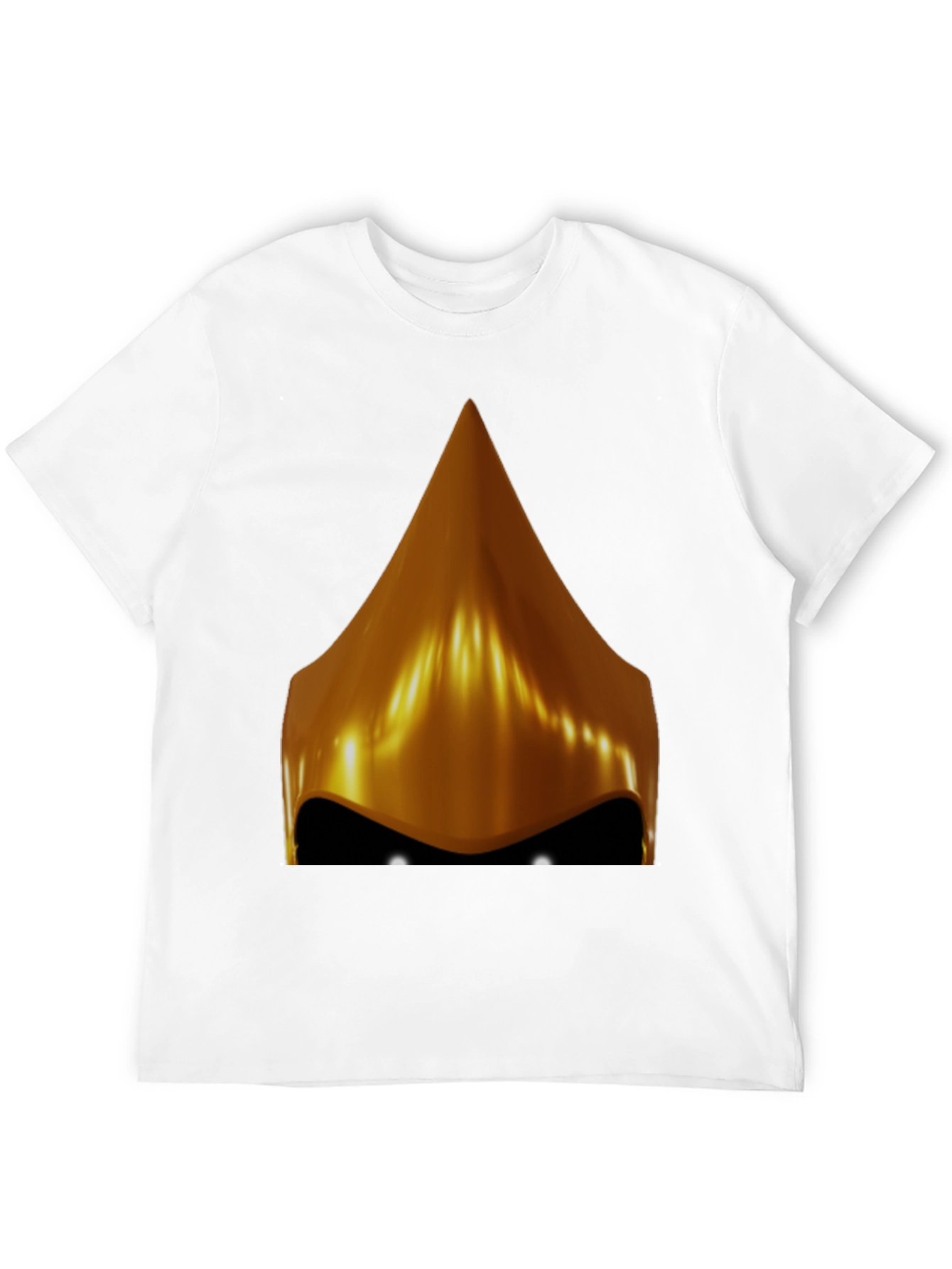 Golden Helmet Graphic Tee - Mens Black T-Shirt