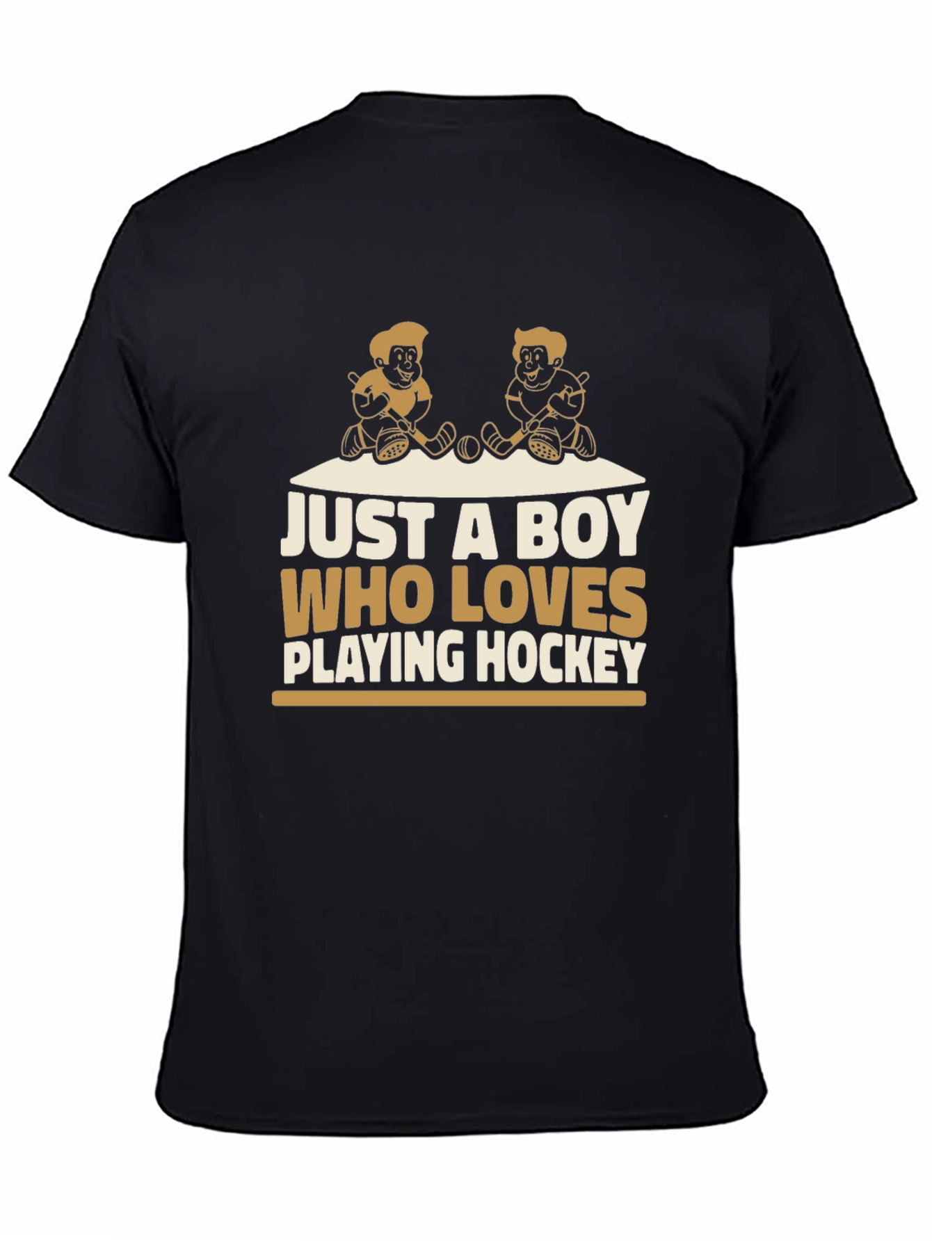 Just a Boy Who Loves Playing Hockey T-Shirt