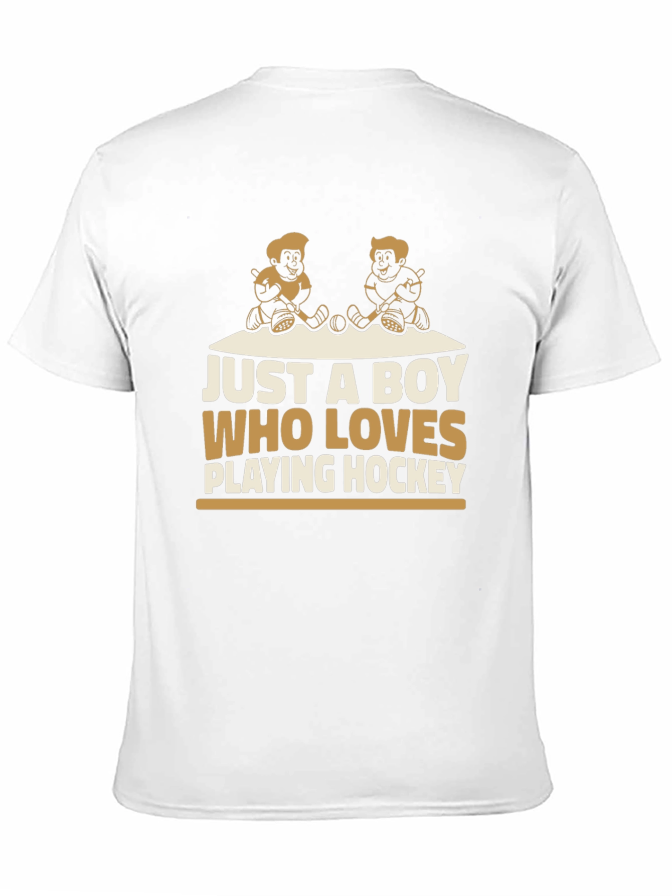 Just a Boy Who Loves Playing Hockey T-Shirt