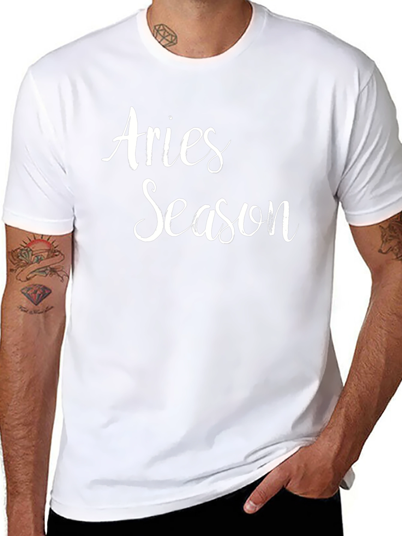 Aries Season Black T-Shirt