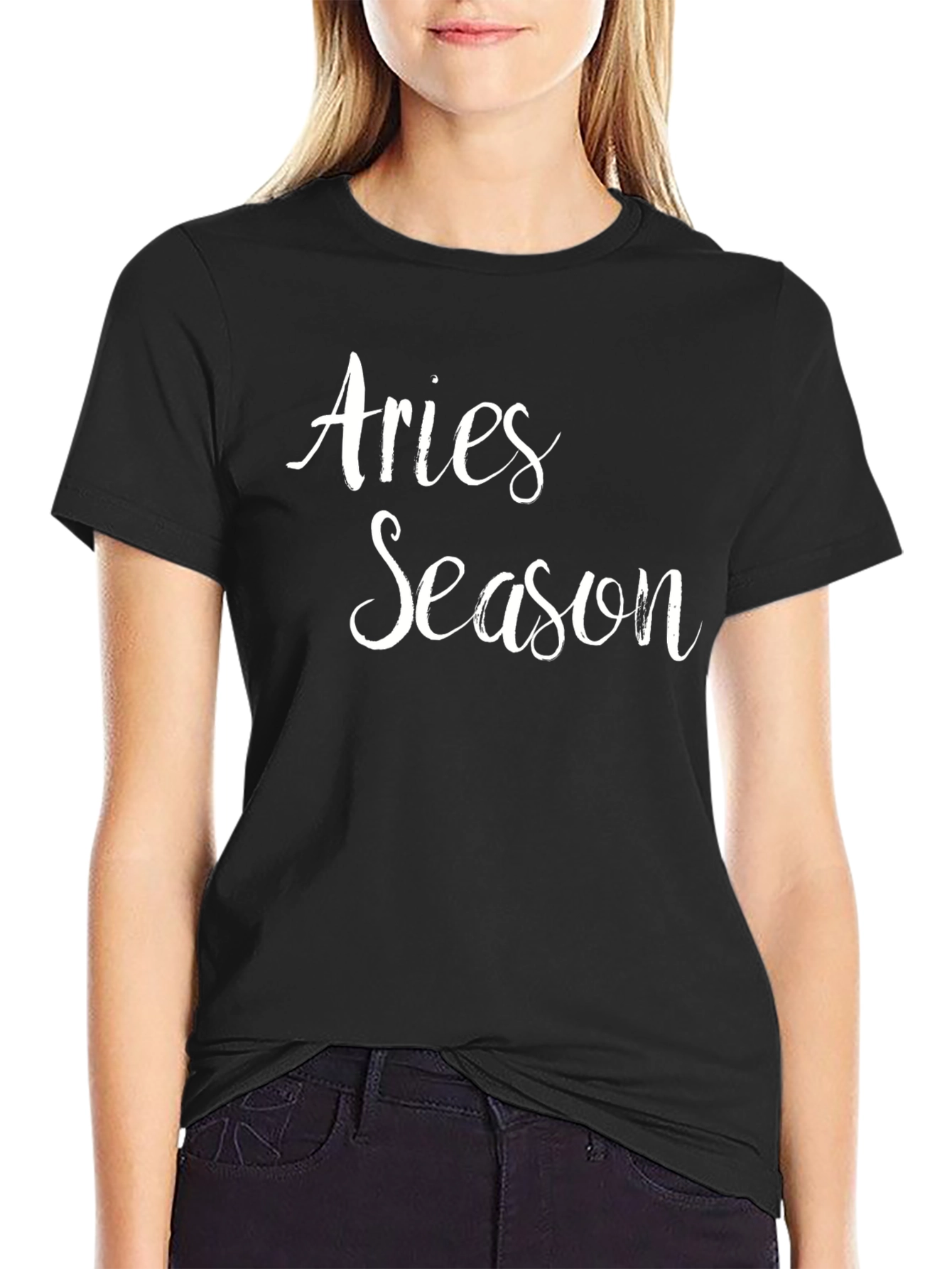 Aries Season Black T-Shirt