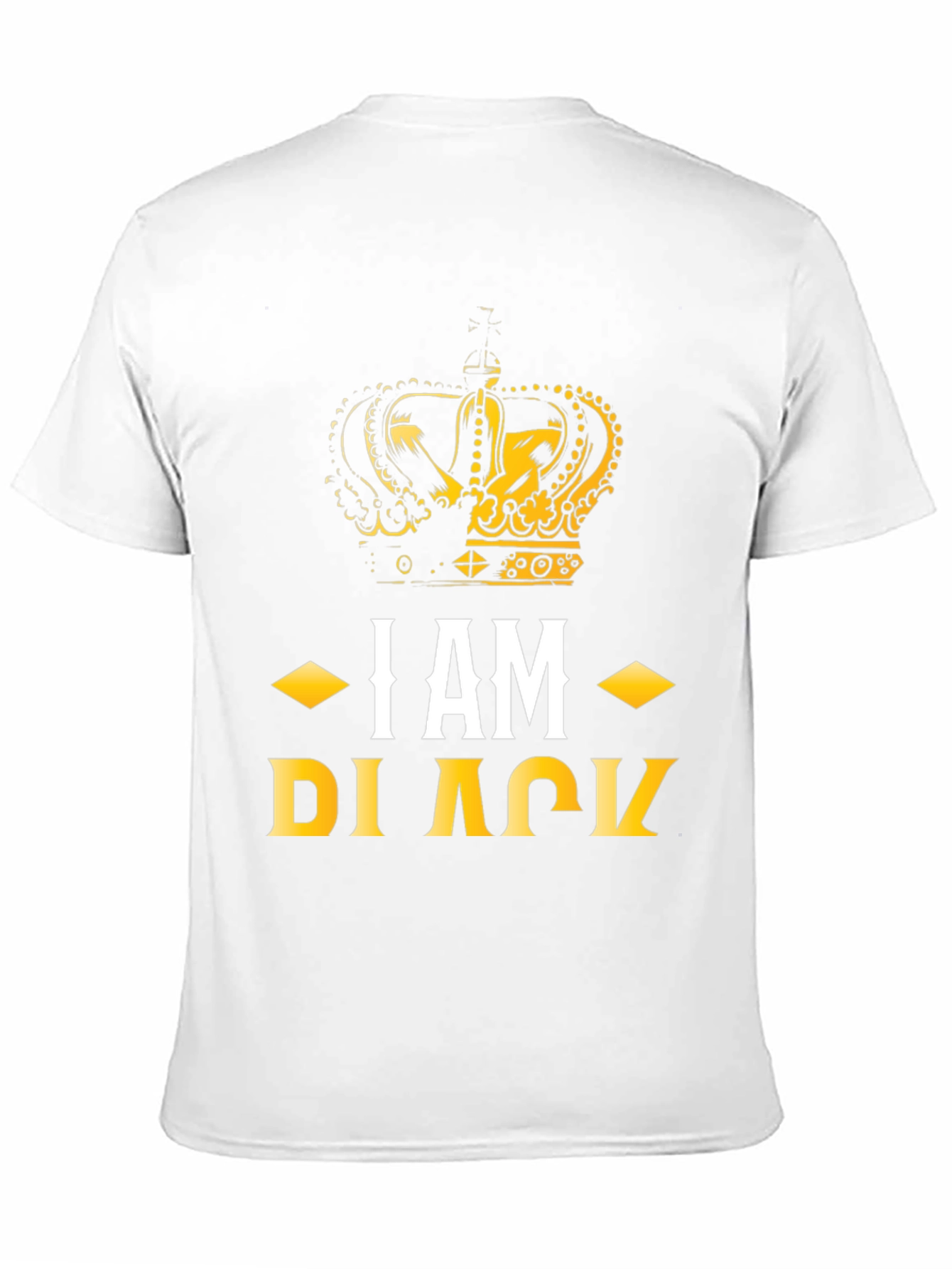 I AM BLACK Crown Graphic Tee