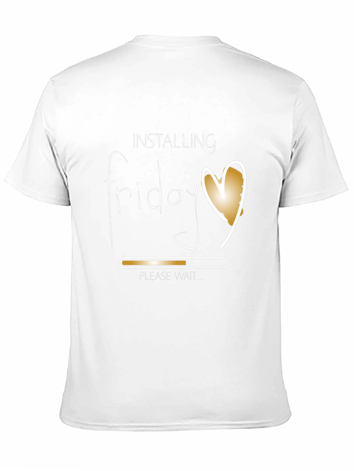 Installing Friday T-Shirt - Weekend Countdown